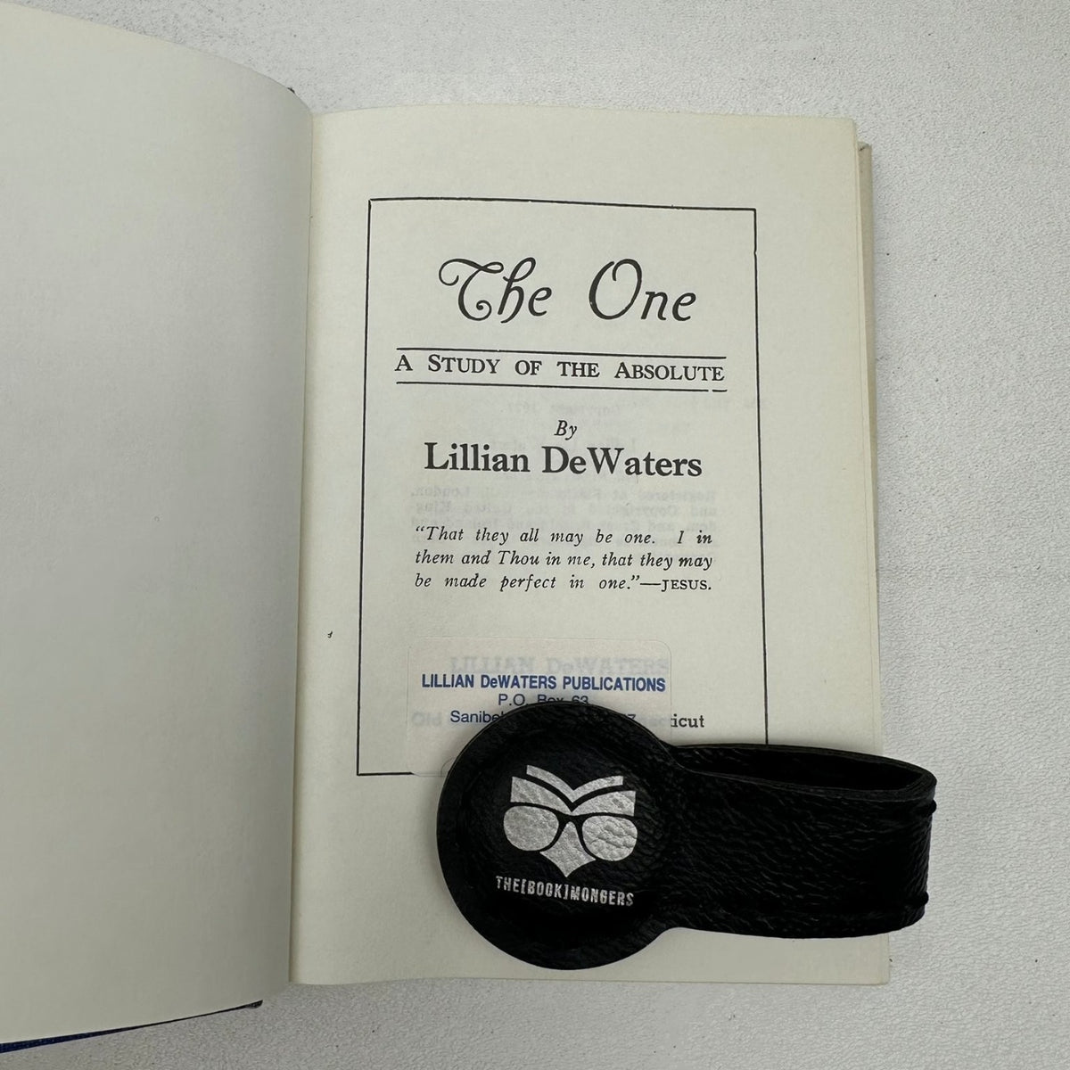 Lillian DeWaters 5 Book Set Christ Within Seamless Robe The One Ontology