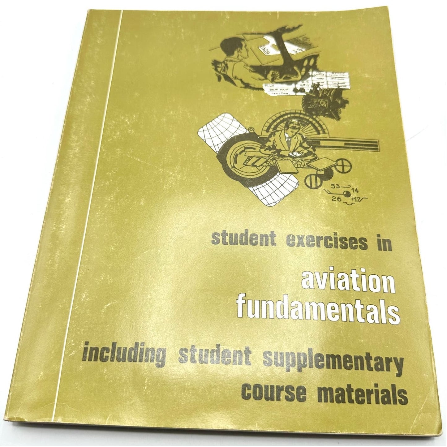 Aviation Pilot Paperback Workbook, Study Guide, Student Exercises Lot of 4