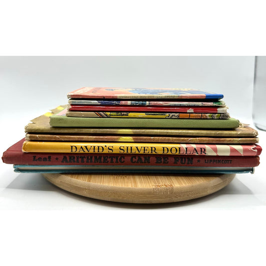 Vintage Lot of 10 1990's Full Color Illustrated English Children's Books