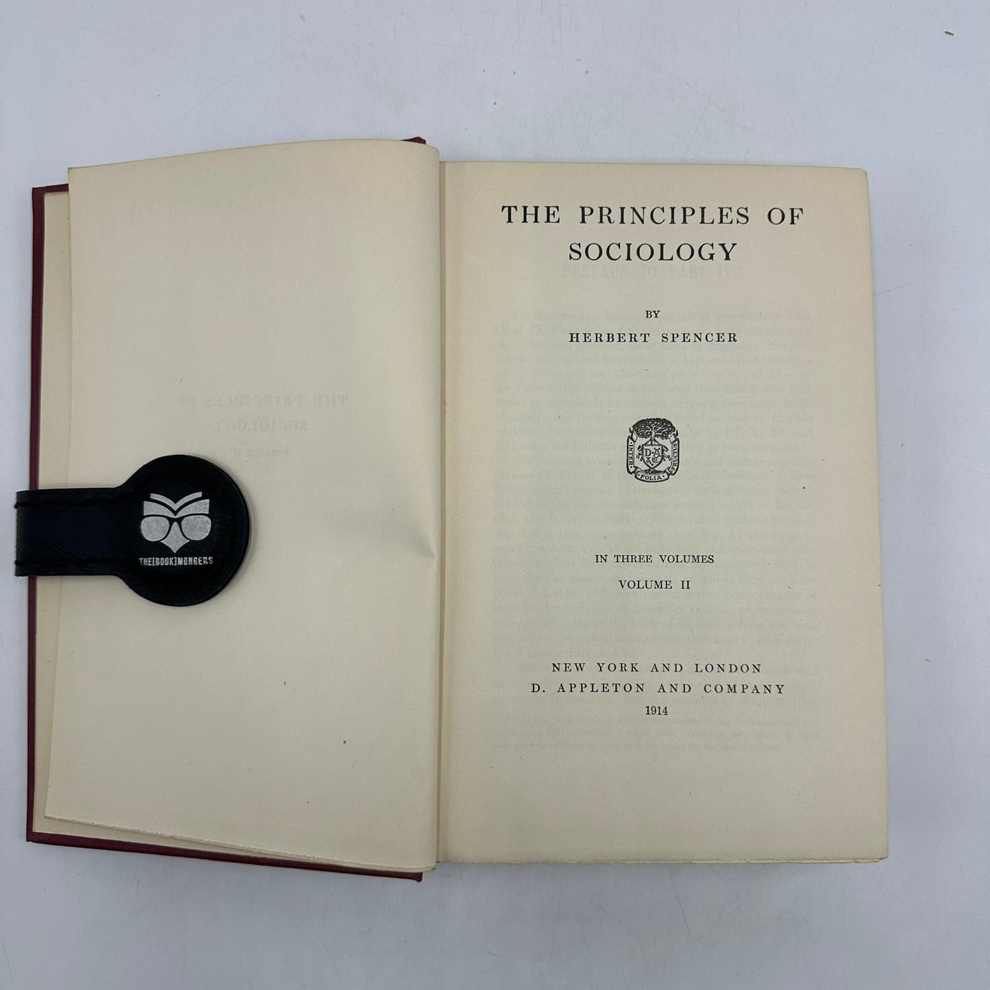 Principles of Ethics & Study of Sociology Volumes I & II Herbert Spencer Lot of 4