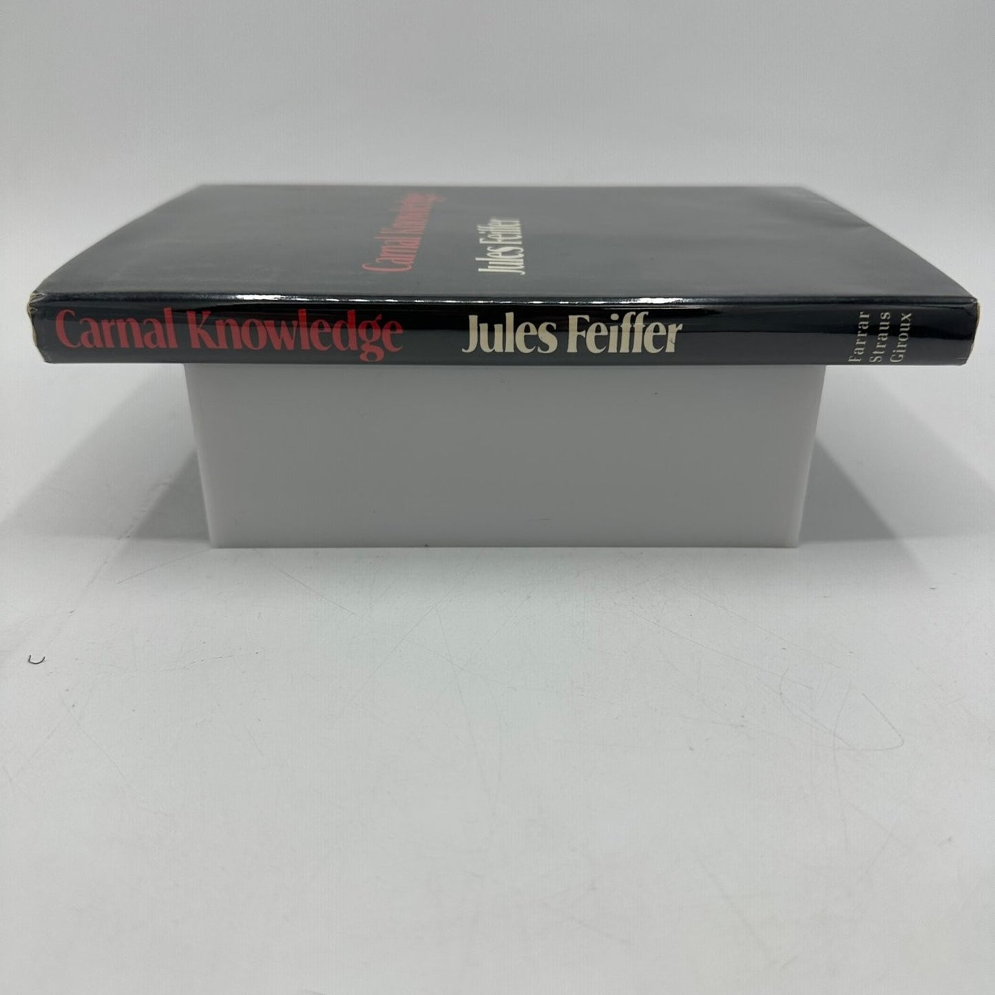 Carnal Knowledge Jules Feiffer 1971 First Printing Screenplay Illustrated