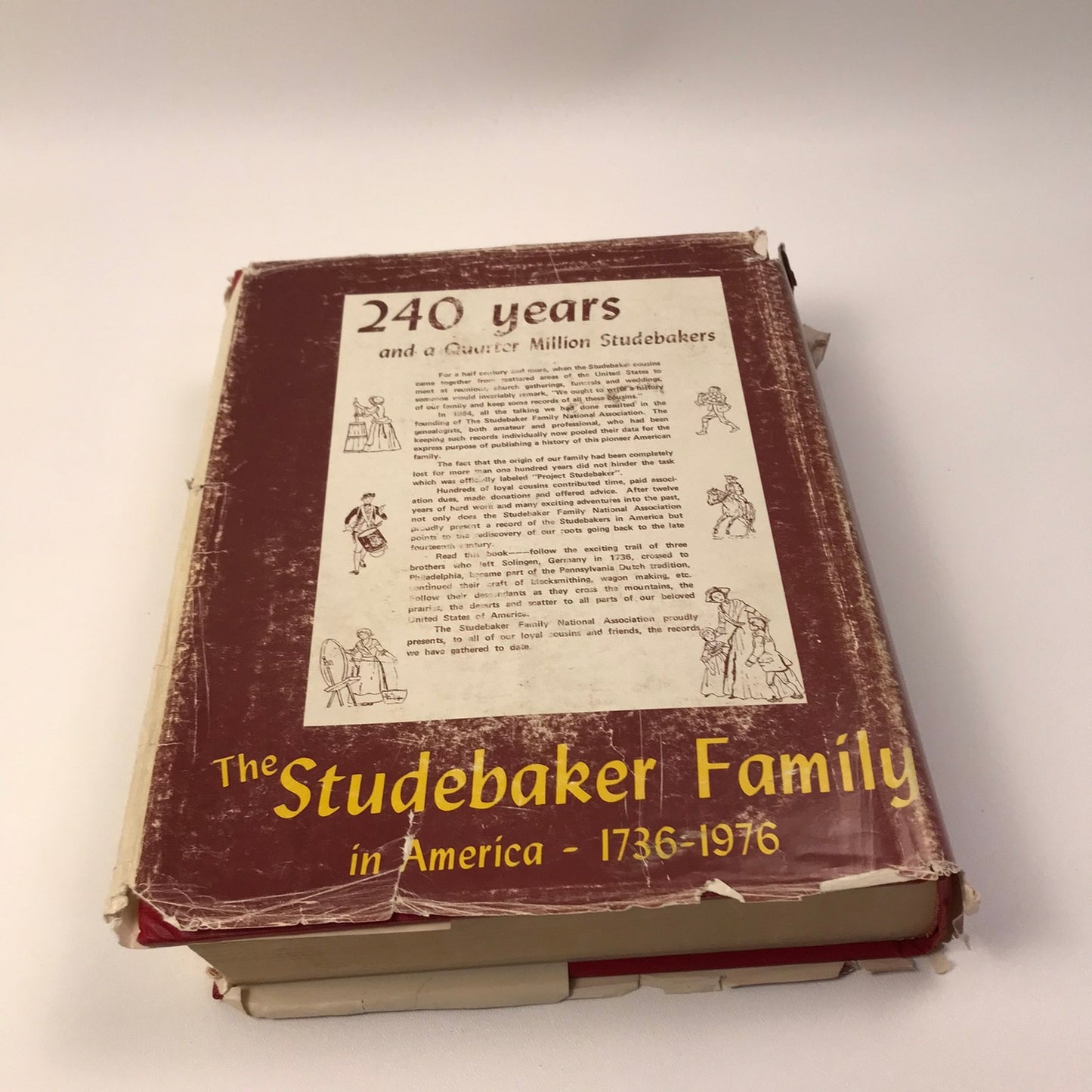 The Studebaker Family in America 1736-1976 Genealogy Family History Biography