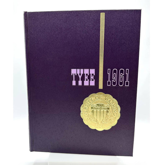 University of Washington 1961 Hardcover TYEE Yearbook Volume 62