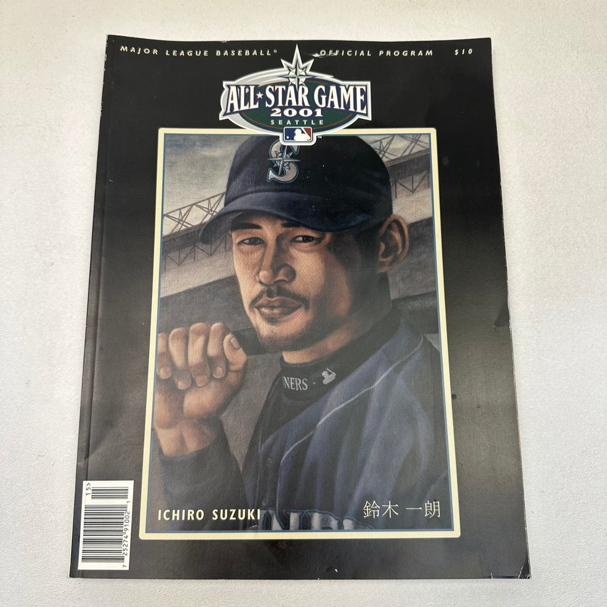 2001 MLB All-Star Game Program Ichiro Suzuki Seattle Midsummer Classic