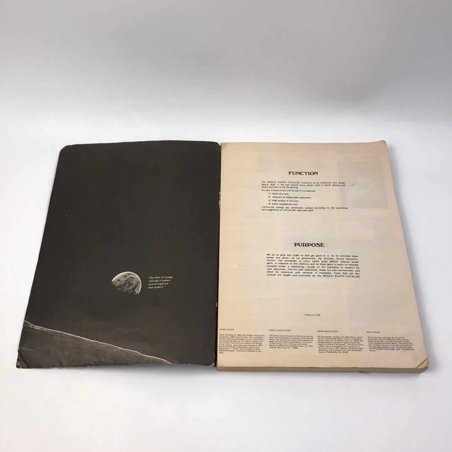 The Last Whole Earth Catalog Access to Tools Alternative Education Self Reliance