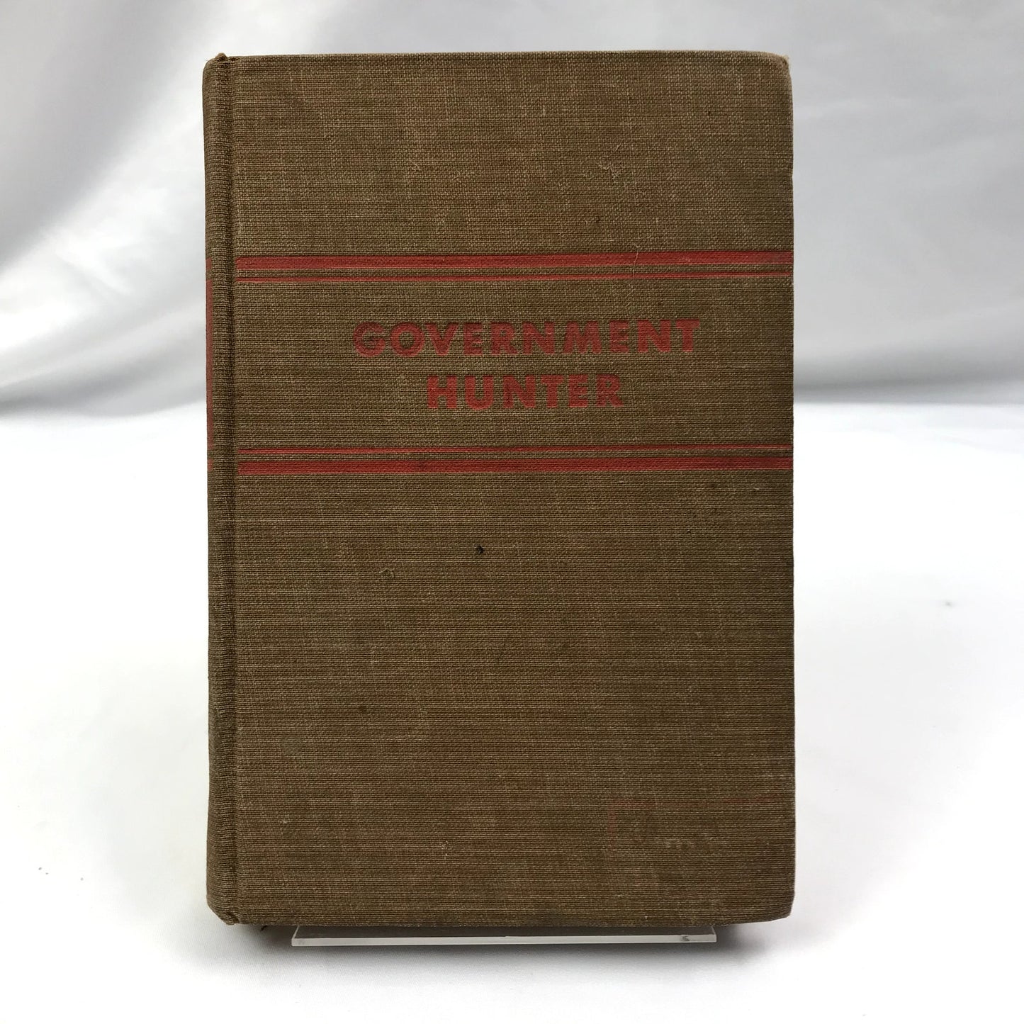 Government Hunter Hardcover Illustrated Book by Montgomery M. Atwater 1940