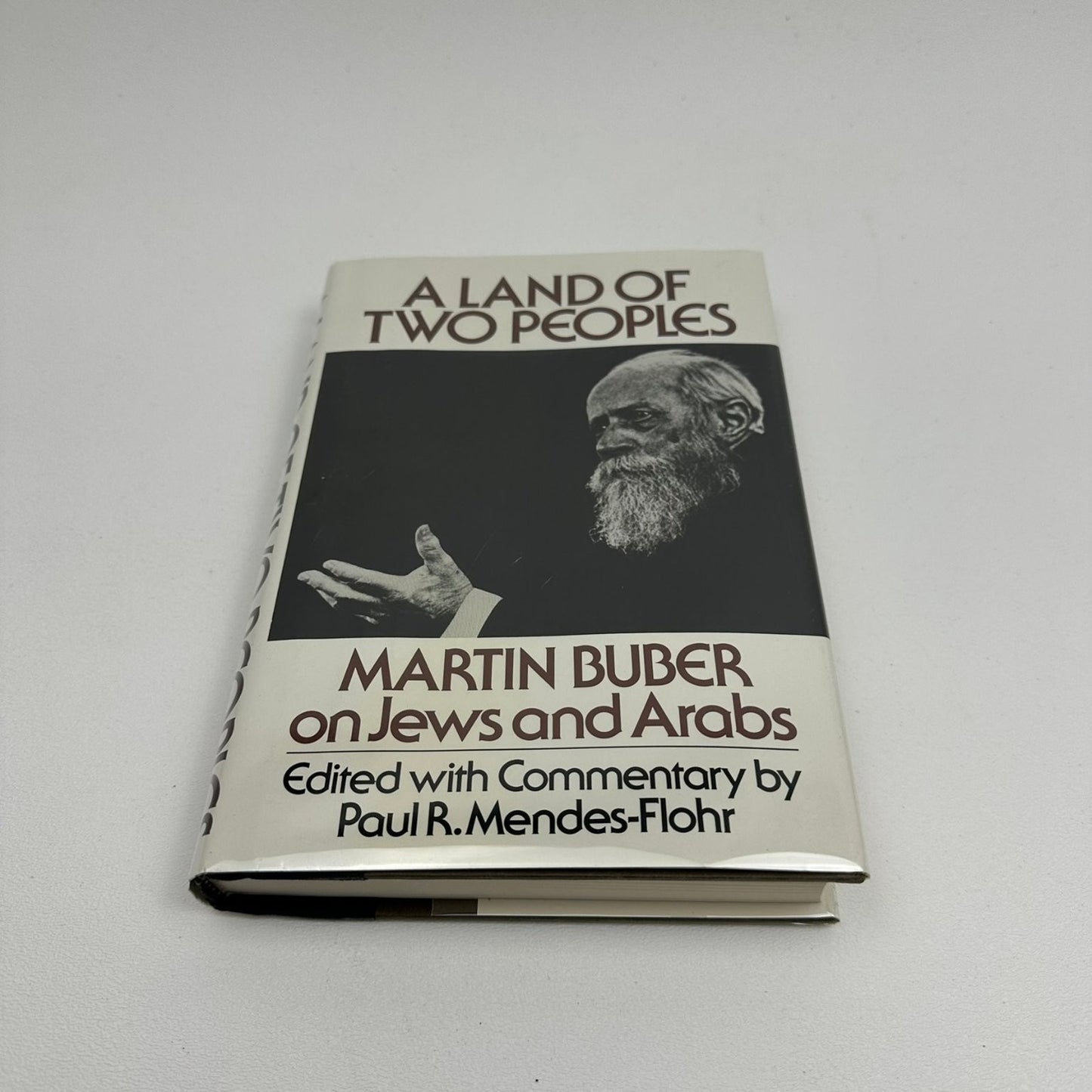 A Land of Two Peoples Martin Buber 1983 First Printing Jews Arabs Oxford