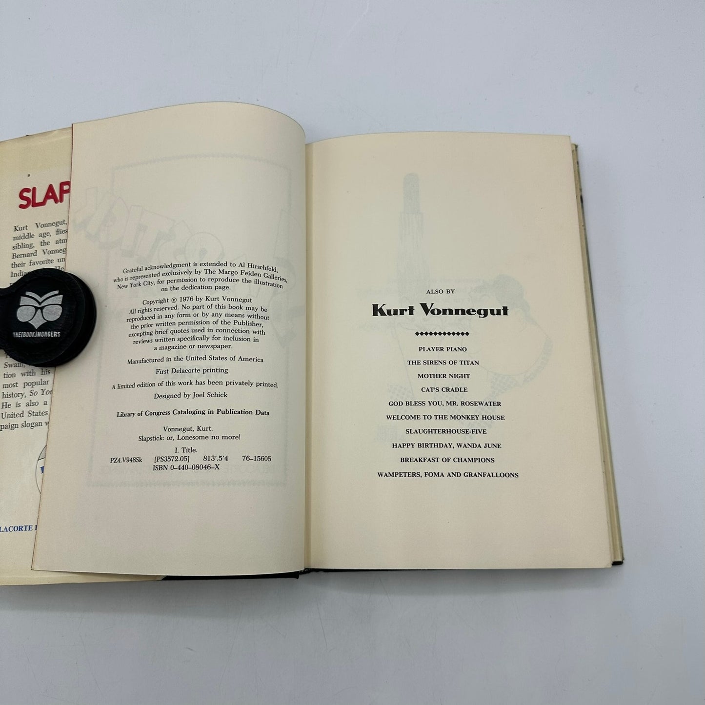 Slapstick or Lonesome No More Kurt Vonnegut Humor Satire Science Fiction Novel