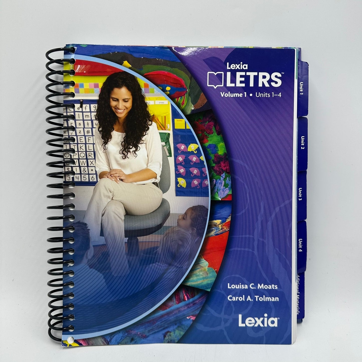 Lexia Letrs Louisa C. Moats and Carol A Tolman Volume 1 and 2 Unit 1-4 and 5-8