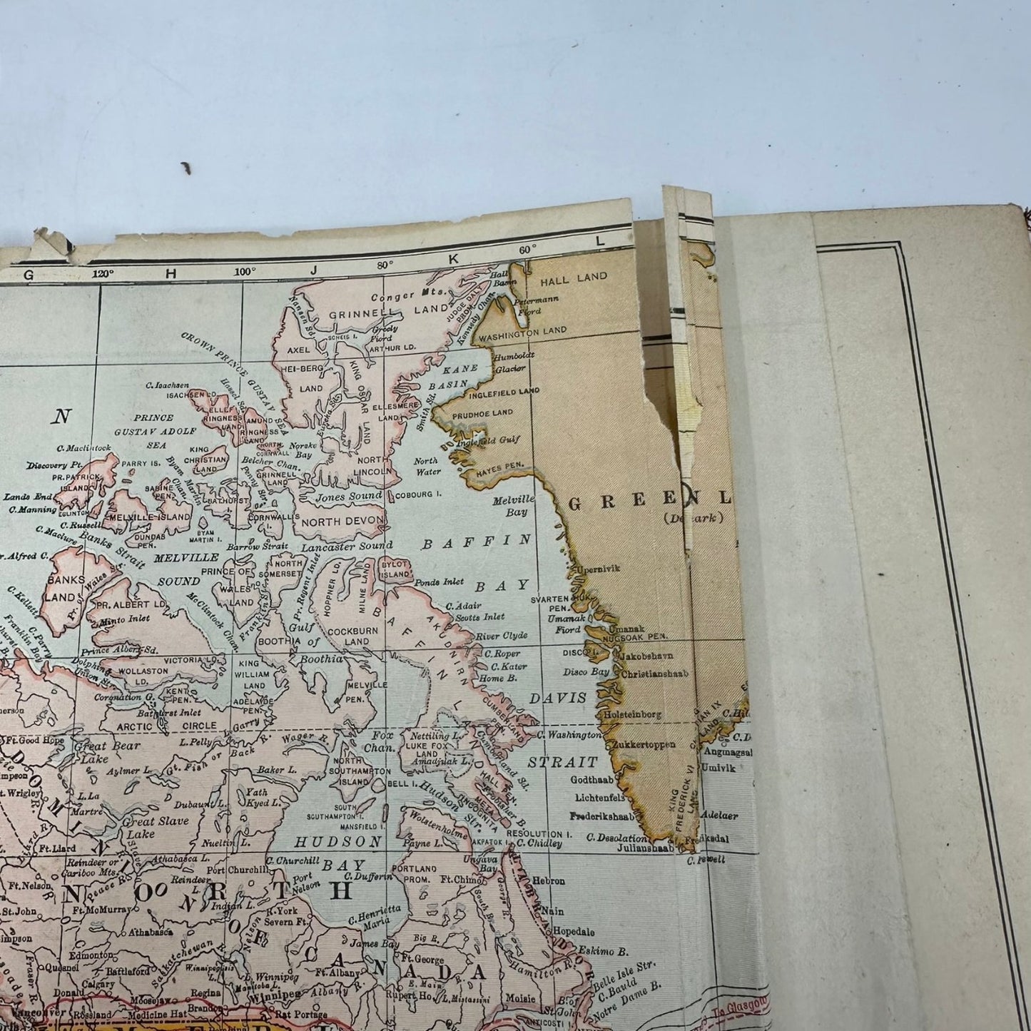 The New World Atlas and Gazetteer 1922 Edition Illustrated P.F. Collier