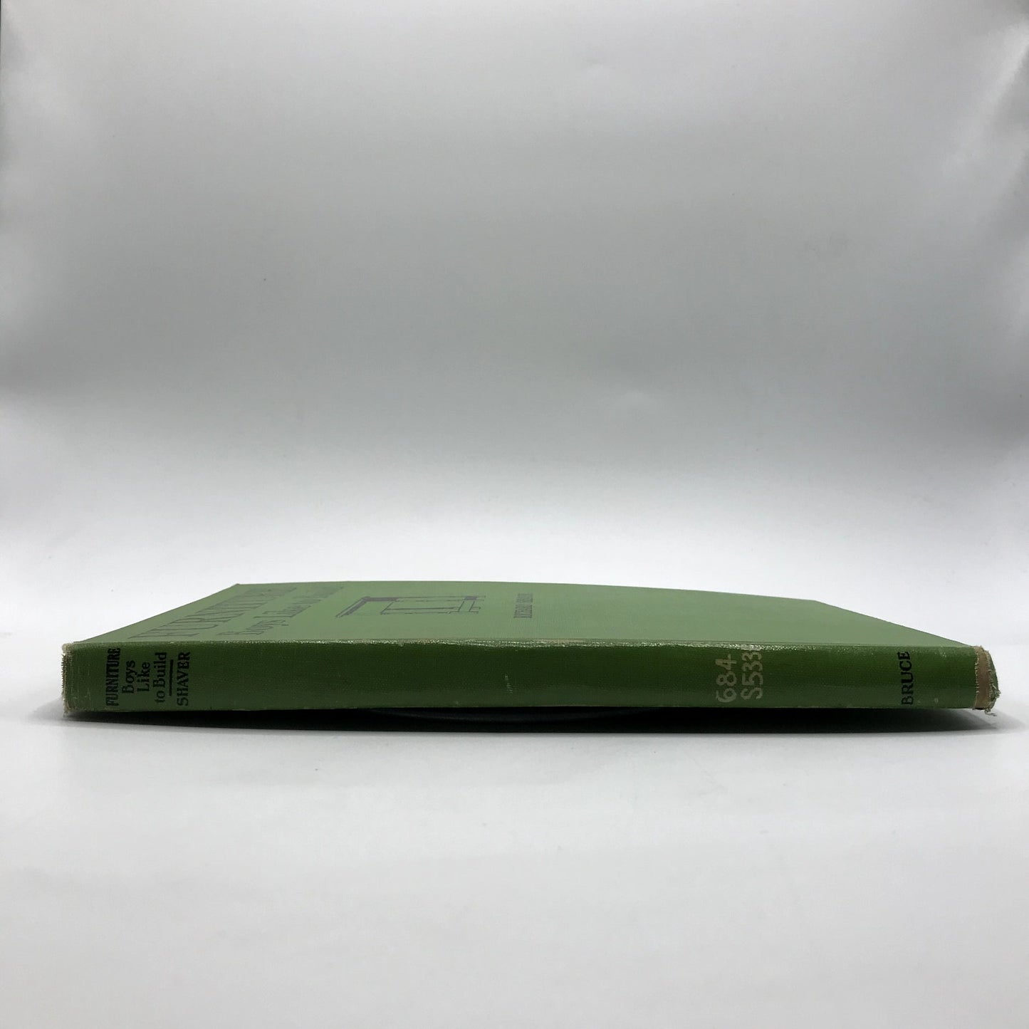 Furniture: Boys Like to Build by Richard Shaver 1955 8th Printing Rare Hardcover