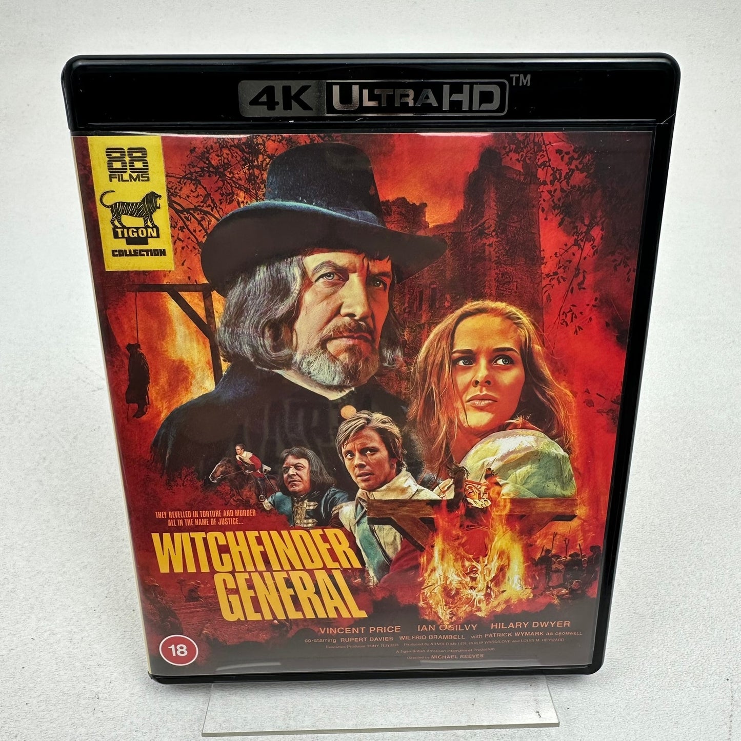 Witchfinder General 4K Ultra HD DVD Blu-ray 2-Disc Set Historical Folk Horror