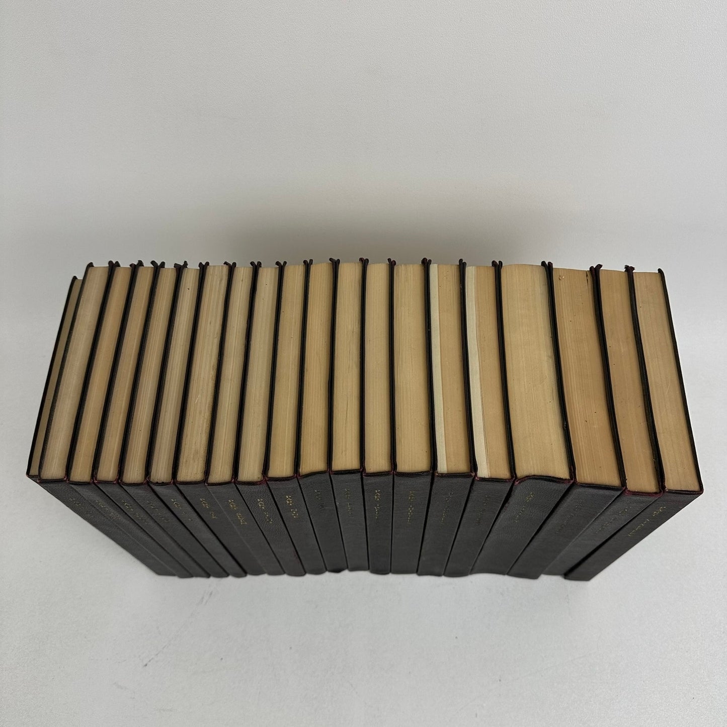 Delphian Text 19 Volumes plus Topical Outlines Leather Bound History Philosophy