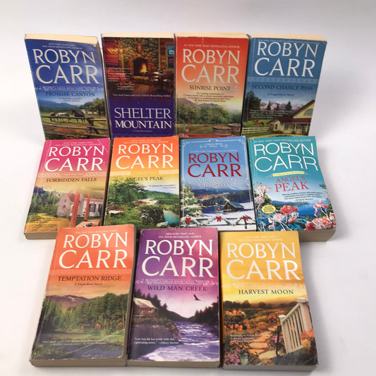 Robyn Carr Virgin River Series Lot of 11 Small Town Romance Adult Novels Women