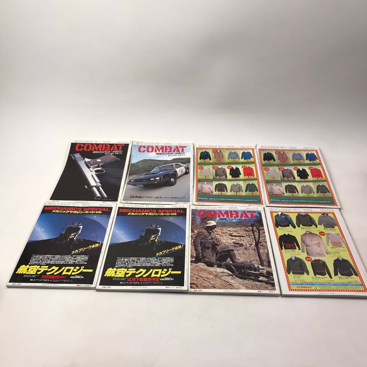 Koku Fan Magazine Lot of 20 Japanese Airplane 1982-83 Military Air Force History