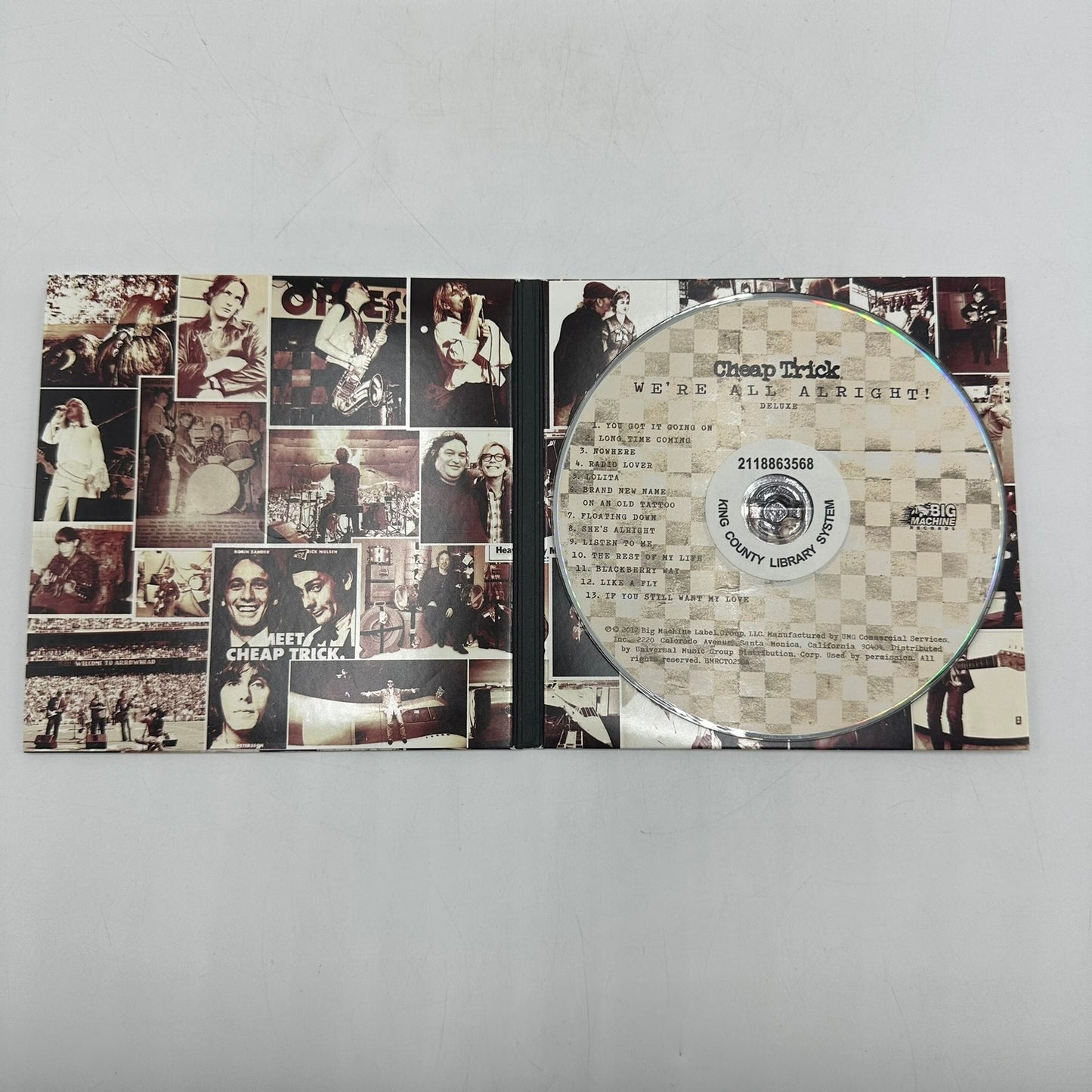 Cheap Trick We're All Alright! Big Machine Records Alternative Rock Album CD