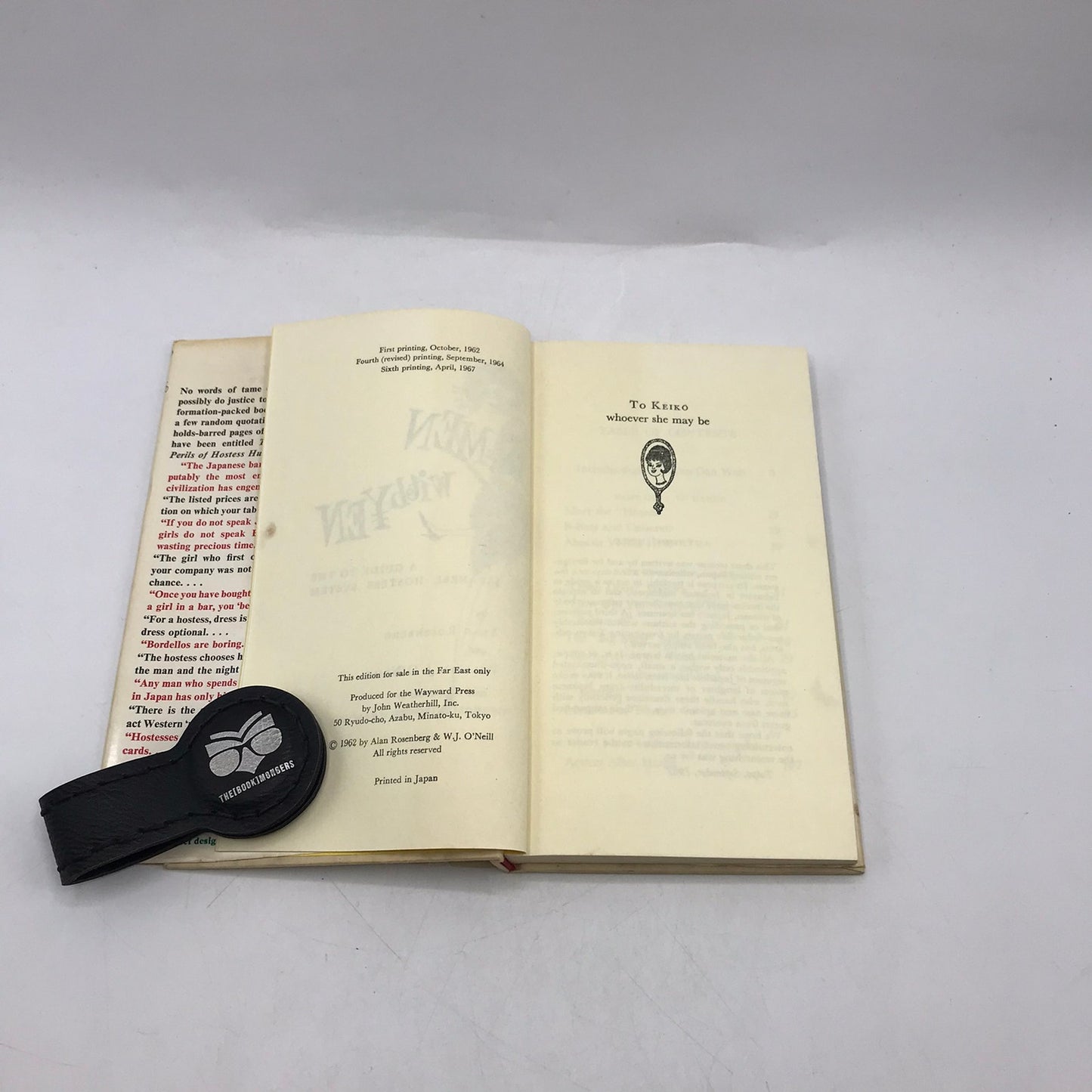 For Men With Yen A Guide to Japanese Hostess Alan Rosenberg William J O Neill