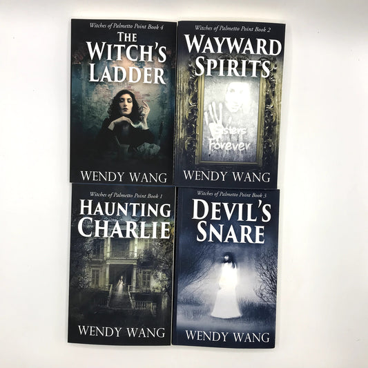 Witches of Palmetto Point Books 1-4 Paperback Fantasy Series by Wendy Wang