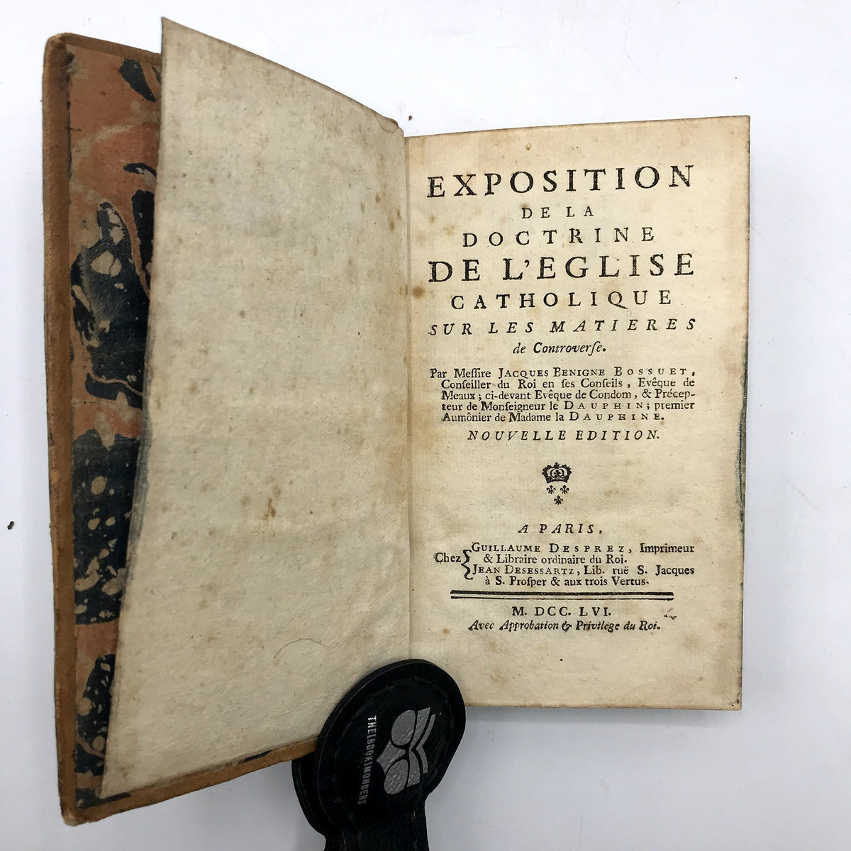 Exposition De La Doctrine De L'eglise Catholique by Bossuet New Edition 1756
