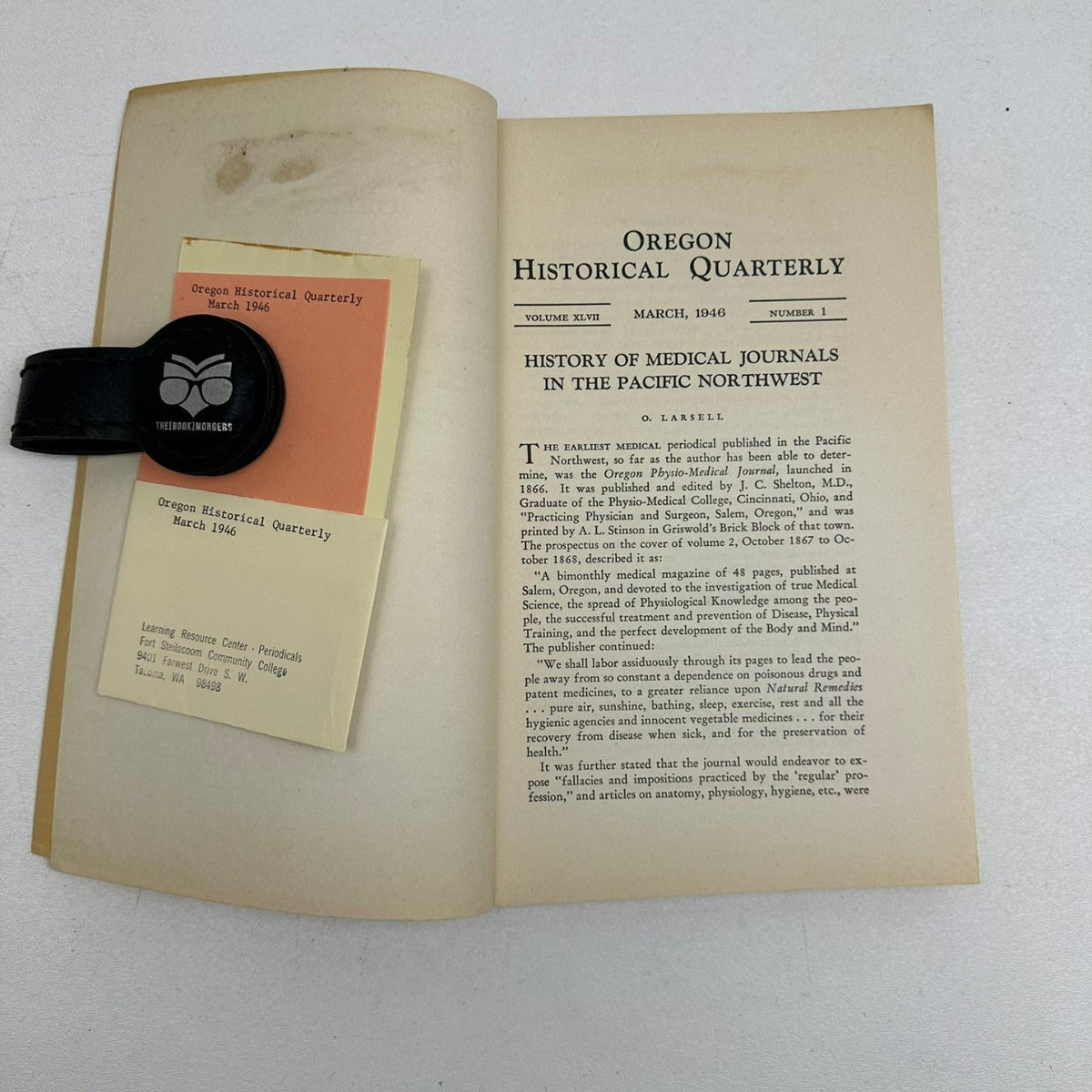 Oregon Historical Quarterly 34 Vol Set 1941-1954 Pacific Northwest History