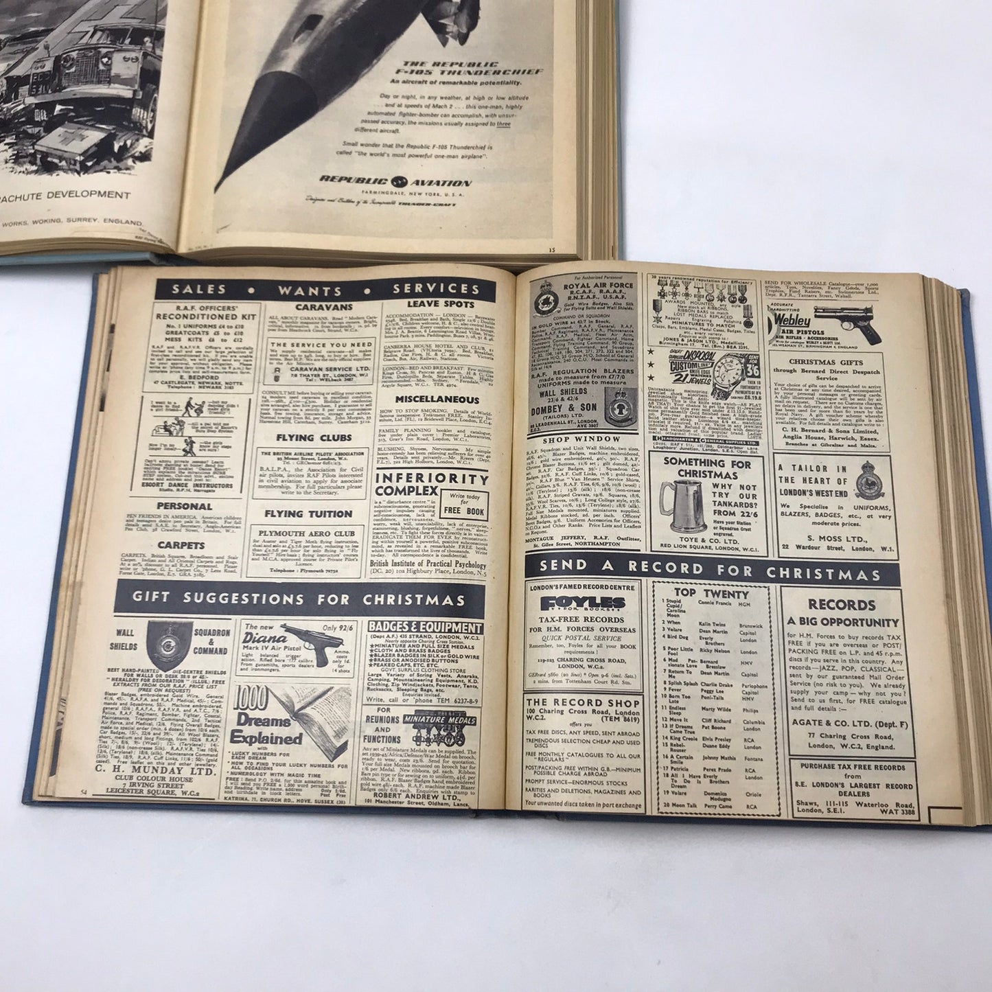 Royal Air Force Flying Review 2 Vol Per Ardua Ad Astra Military Aviation History