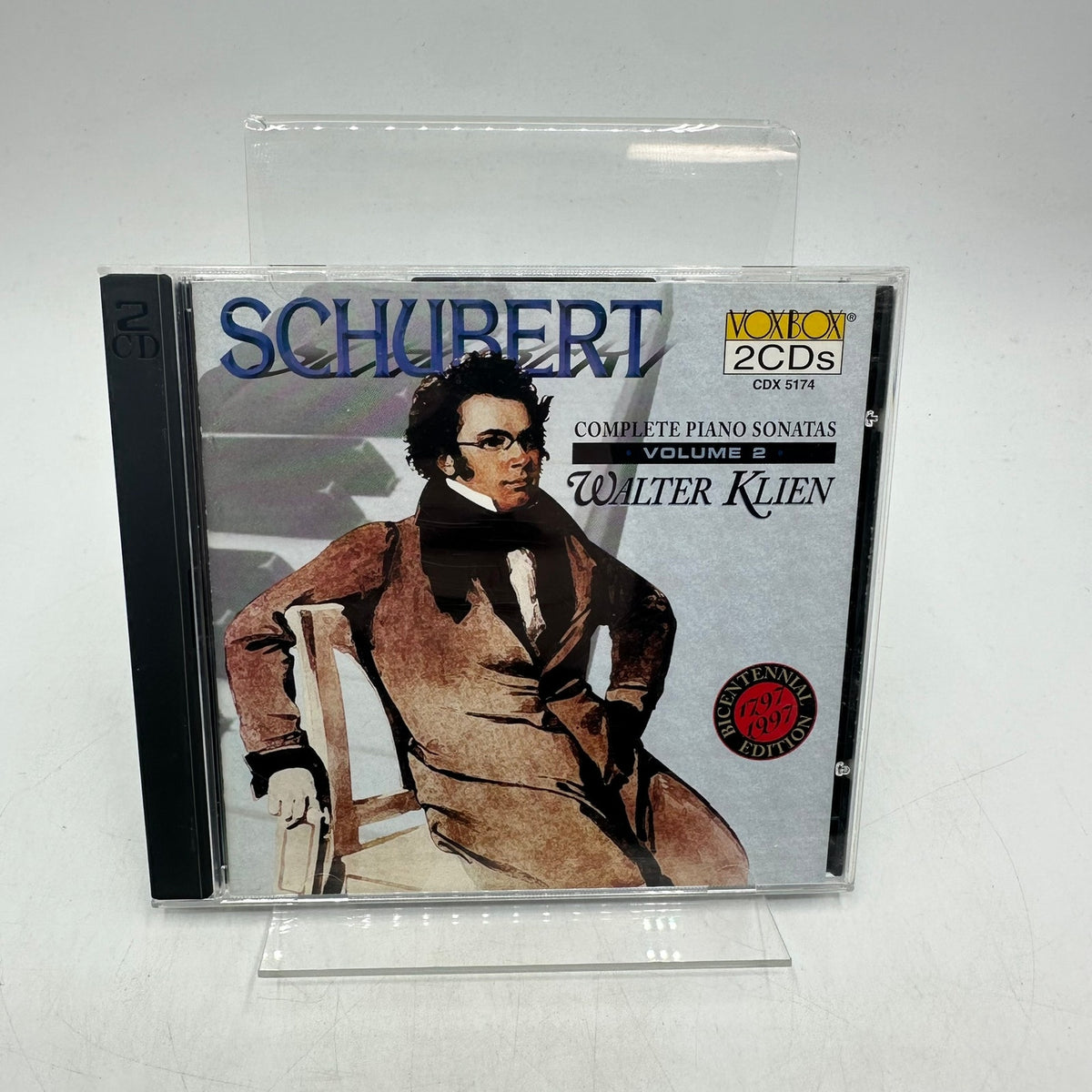 Schubert Walter Klien Complete Piano Sonatas Volume 2 VoxBox Romantic CD Set