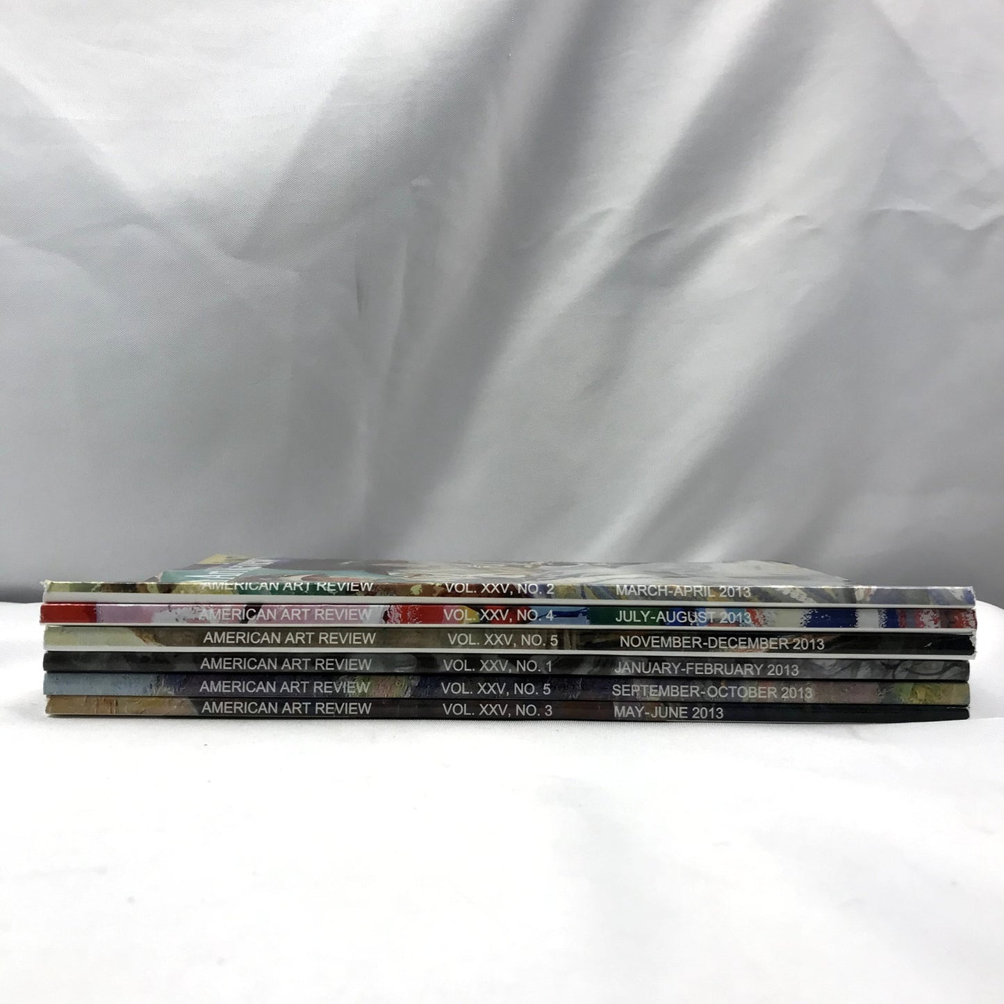 American Art Review Lot of 6 Illustrated Paperback Photographic Magazines 2013