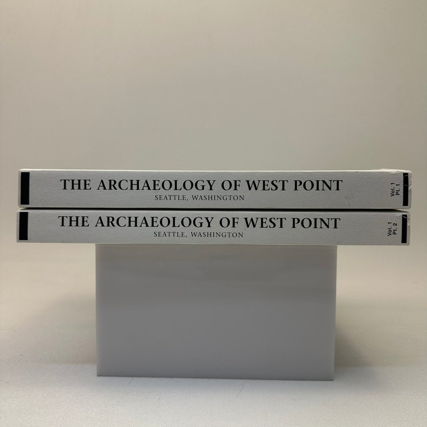 Archaeology of West Point Seattle 1995 Larson Lewarch Puget Sound Vol 1 Pts 1&2
