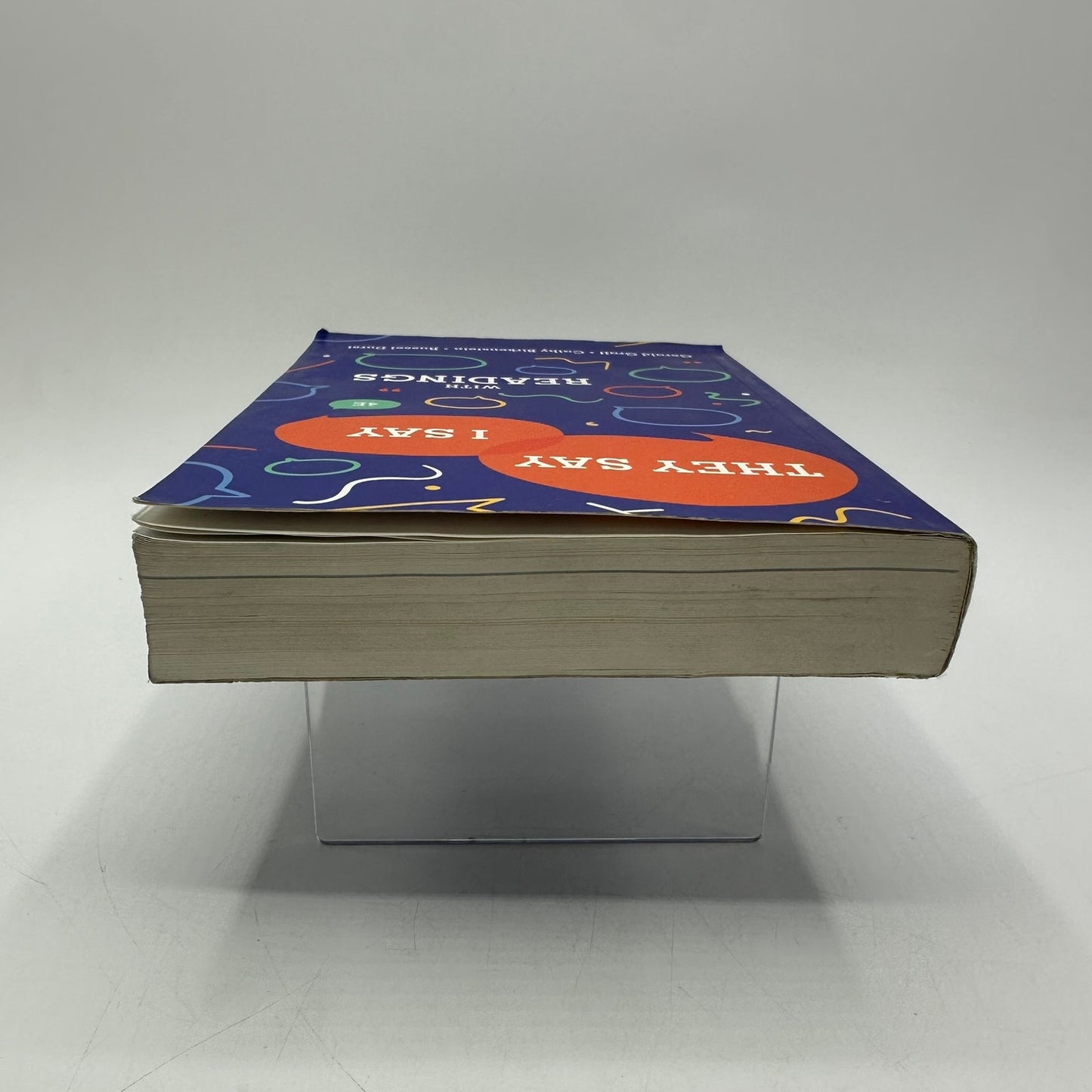 They Say I Say 4E with Readings Graff Birkenstein Durst Academic Writing