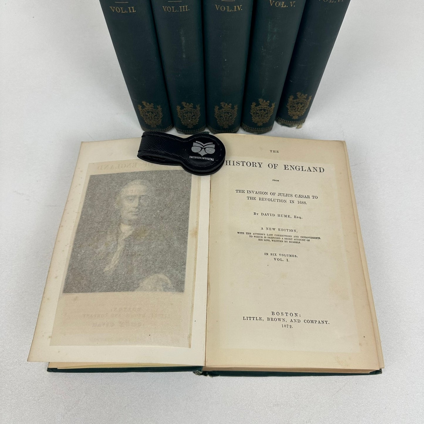 Humes History of England 6 Vol Set Historical Philosophy Academic Reference 1872