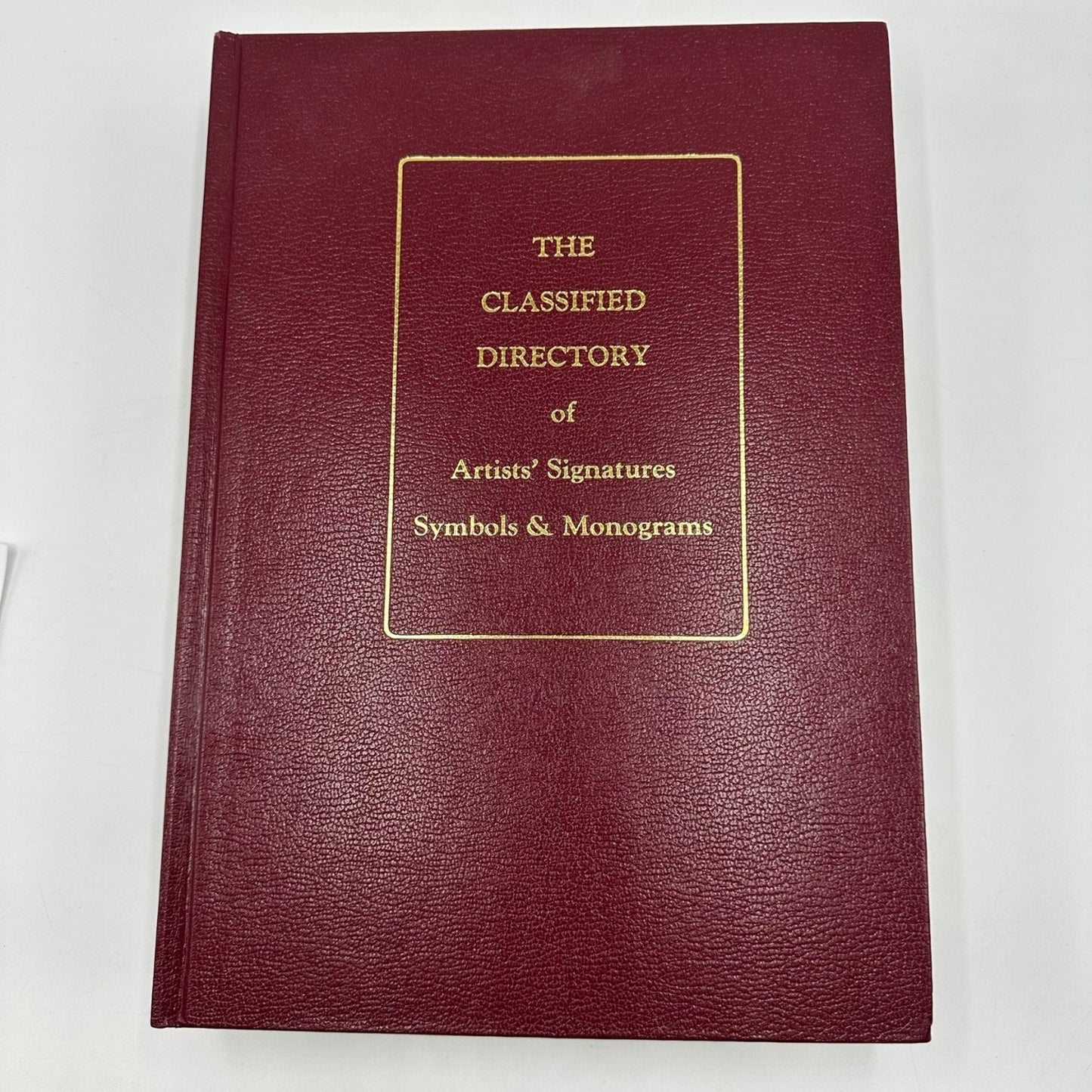 The Classified Directory Artists' Signatures, Symbols & Monograms H.H. Caplan