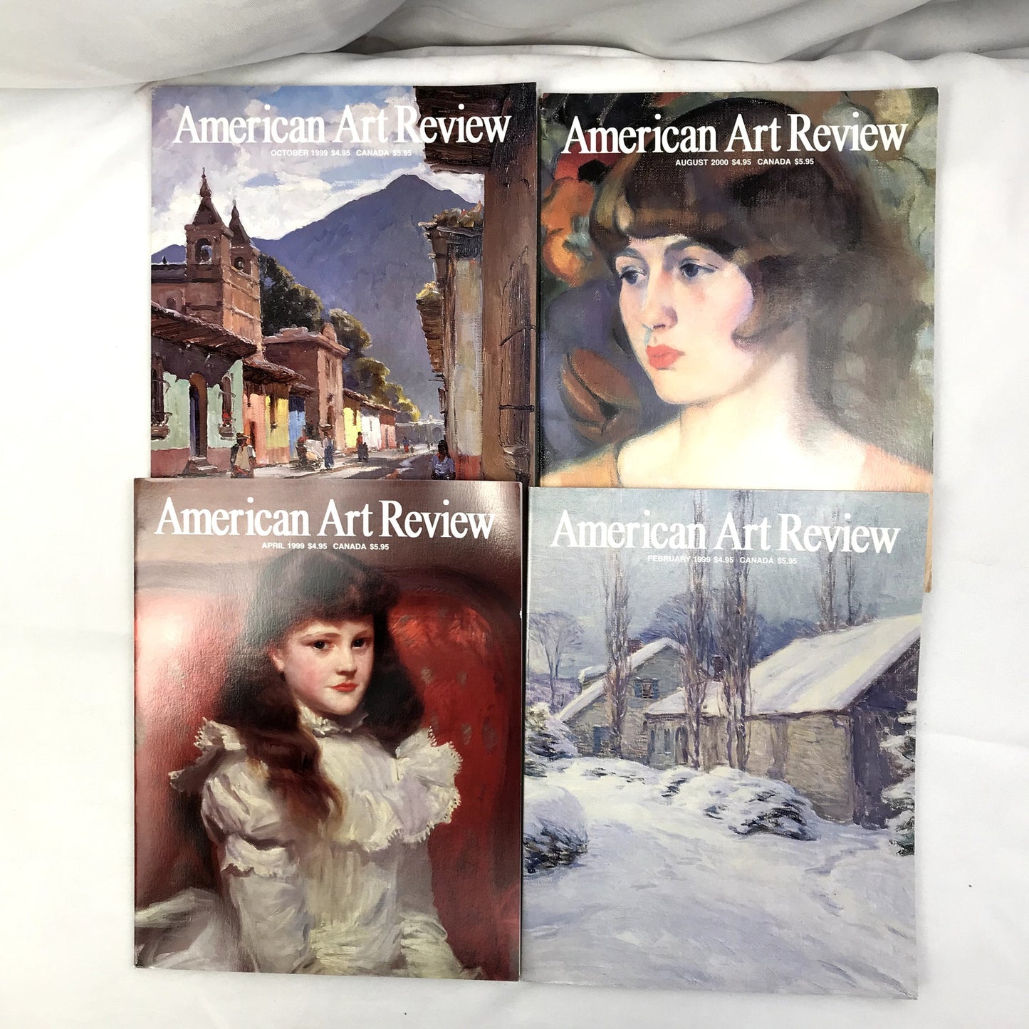 Lot of 7 American Art Review Illustrated Photographic Magazines (1999-2000)