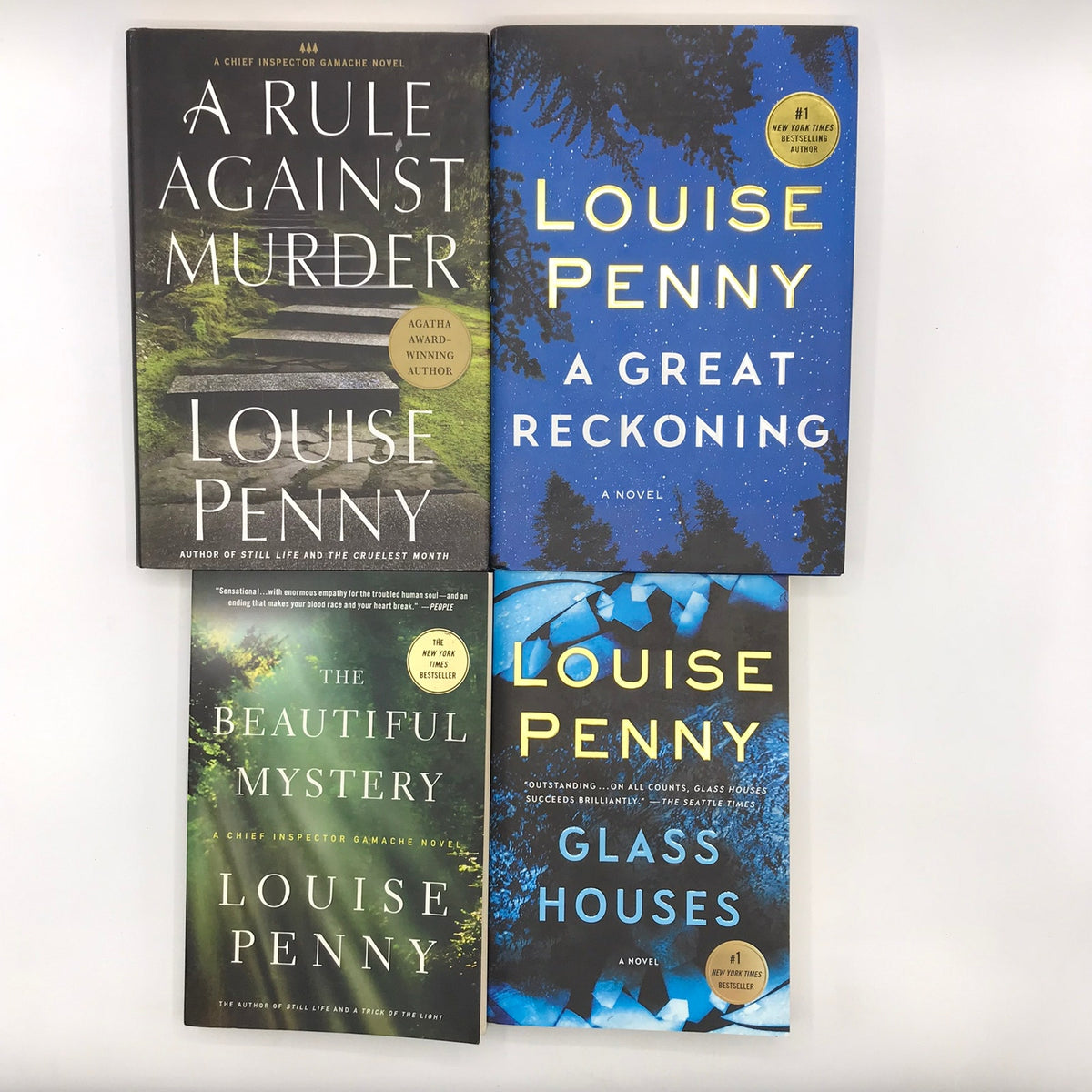 The Chief Inspector Armand Gamache Series Lot of 12 Louise Penny Mystery Novels
