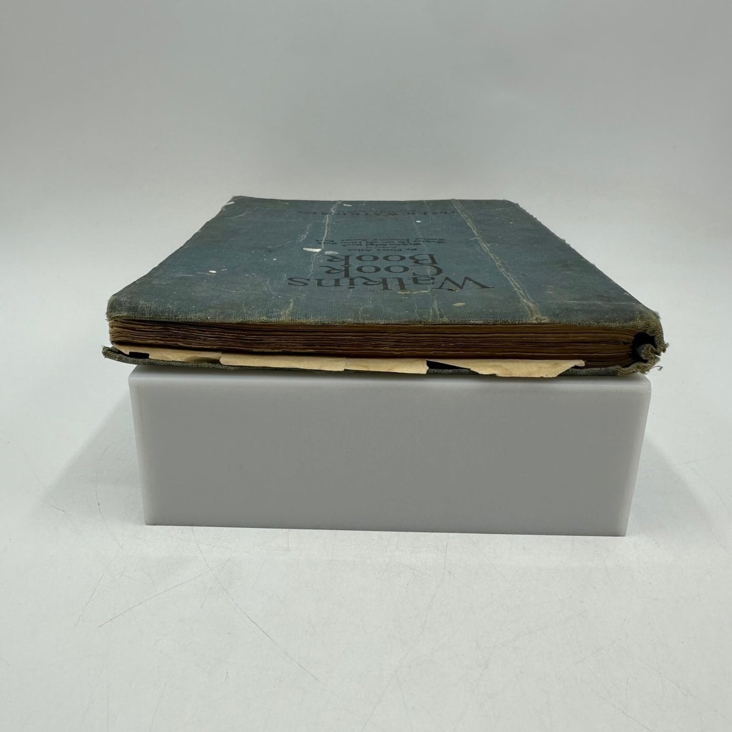Watkins Cook Book Elaine Allen 1943 Sixth Edition Spiral Bound Recipes J.R