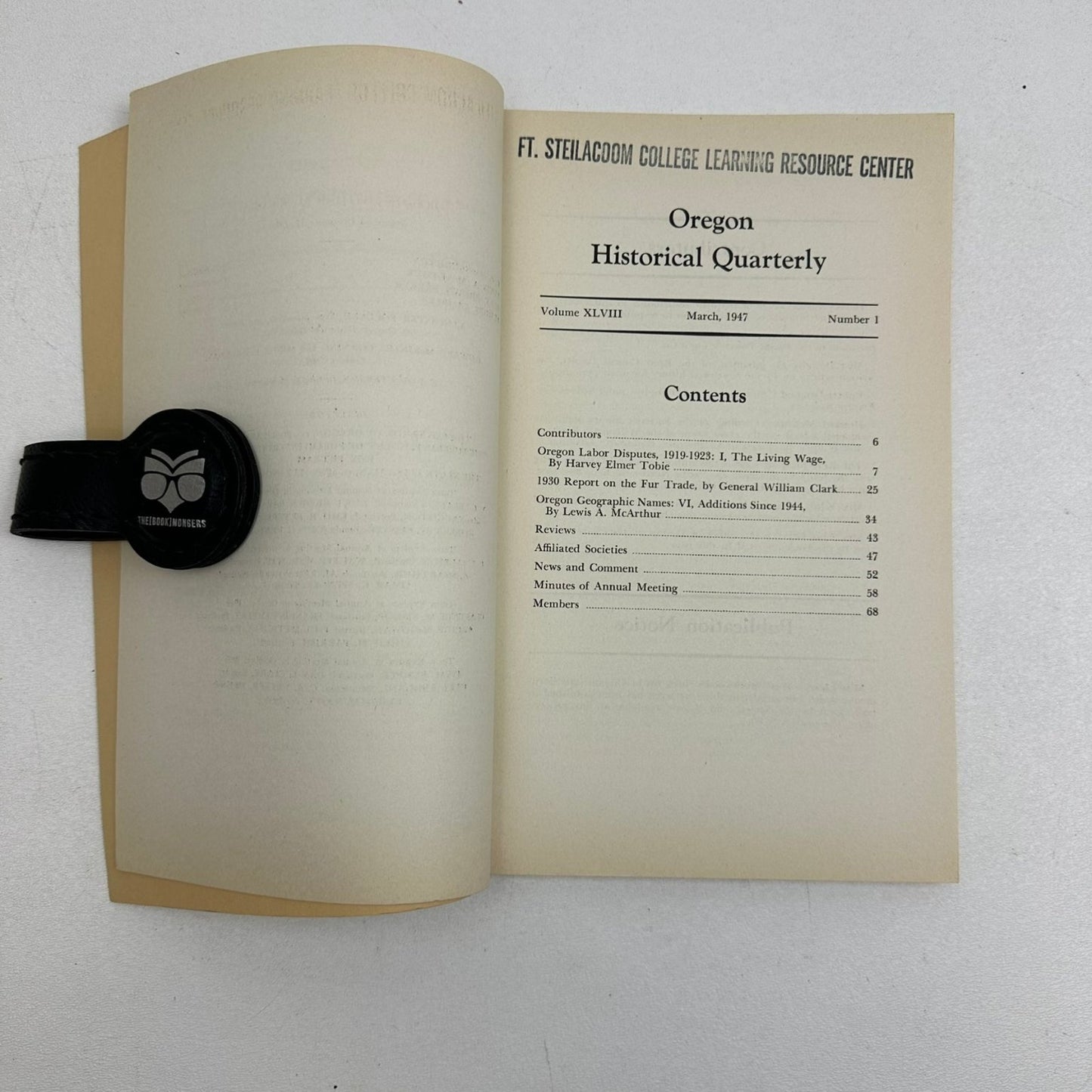 Oregon Historical Quarterly 34 Vol Set 1941-1954 Pacific Northwest History