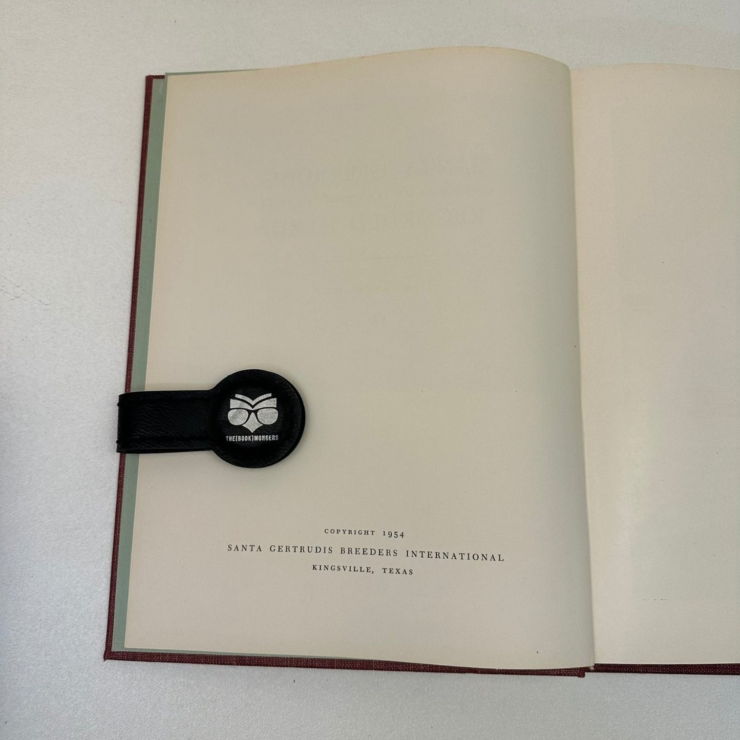 Santa Gertrudis Recorded Herds Vol 1 & 2 1953 1959 Cattle Breeding History