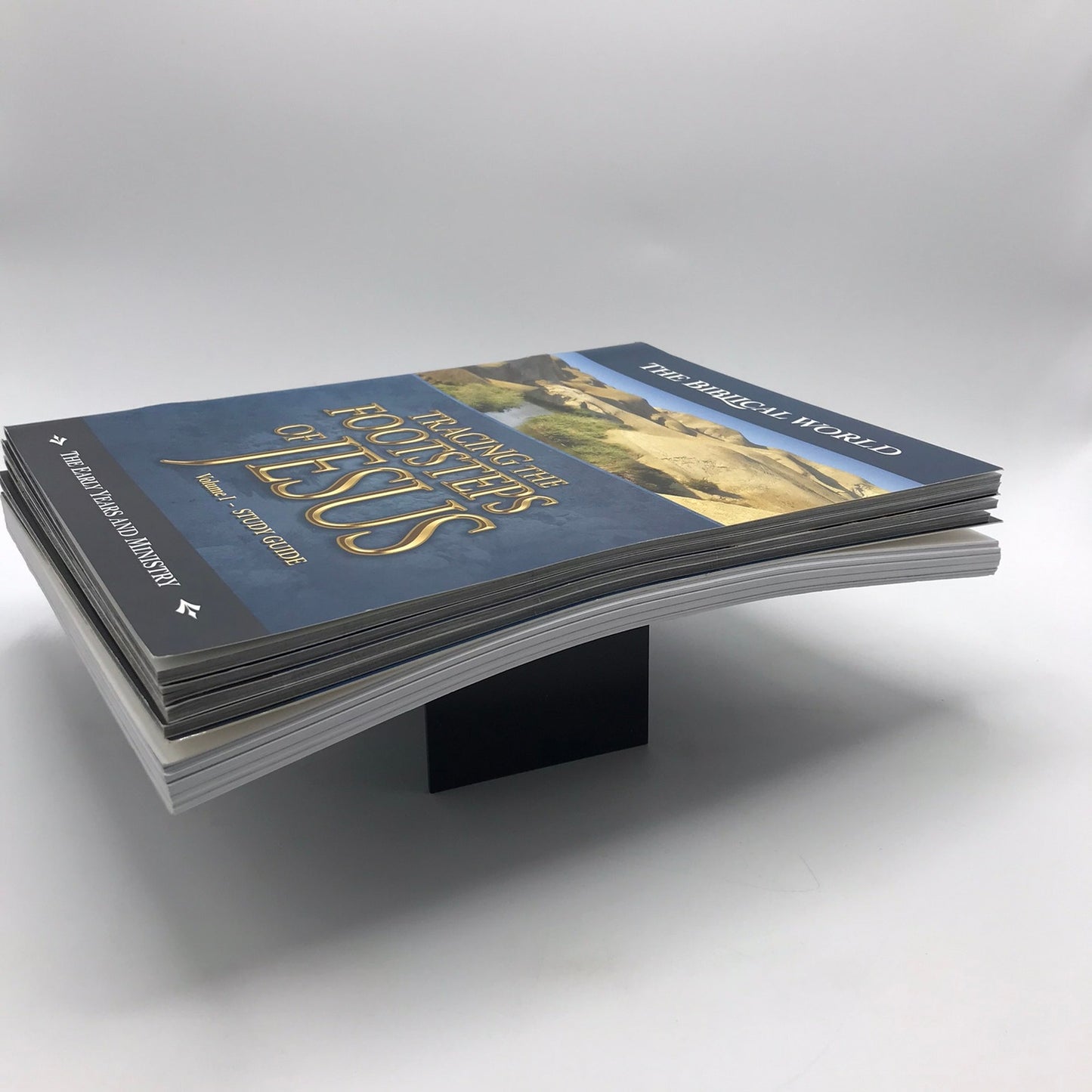 Tracing The Footsteps of Jesus Leaders Manual & Work Books 1-4 Set of Paperbacks