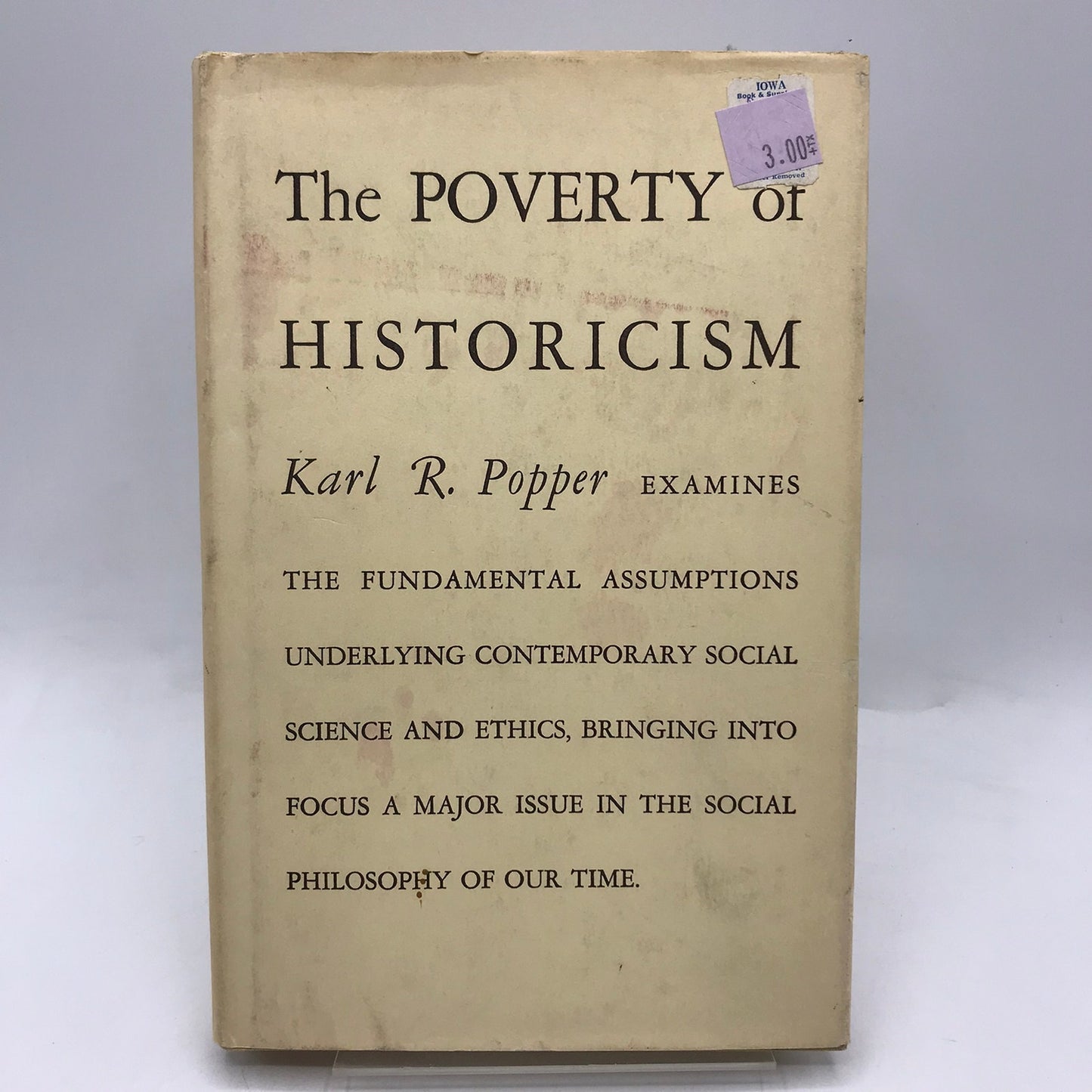 The Poverty of Historicism Karl Popper Philosophy Social Science Theory History