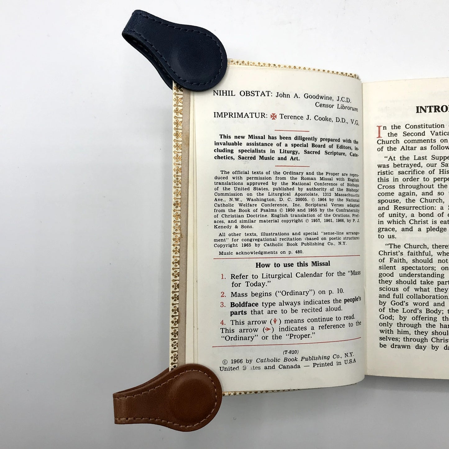 Saint Joseph Sunday Missal and Hymnal Softcover Book by Isabel V. Flynn 1956