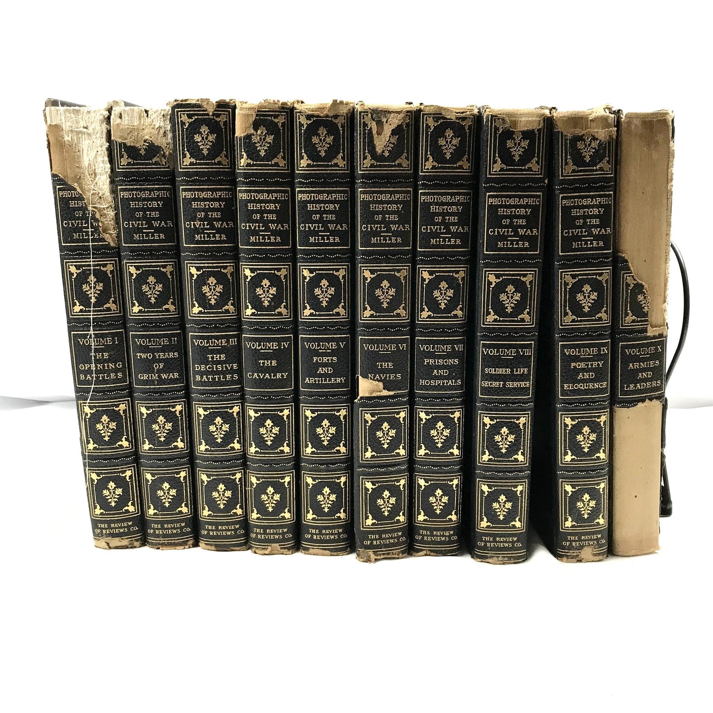 The Photographic History of the Civil War Complete 10 Volume Set US History 1912
