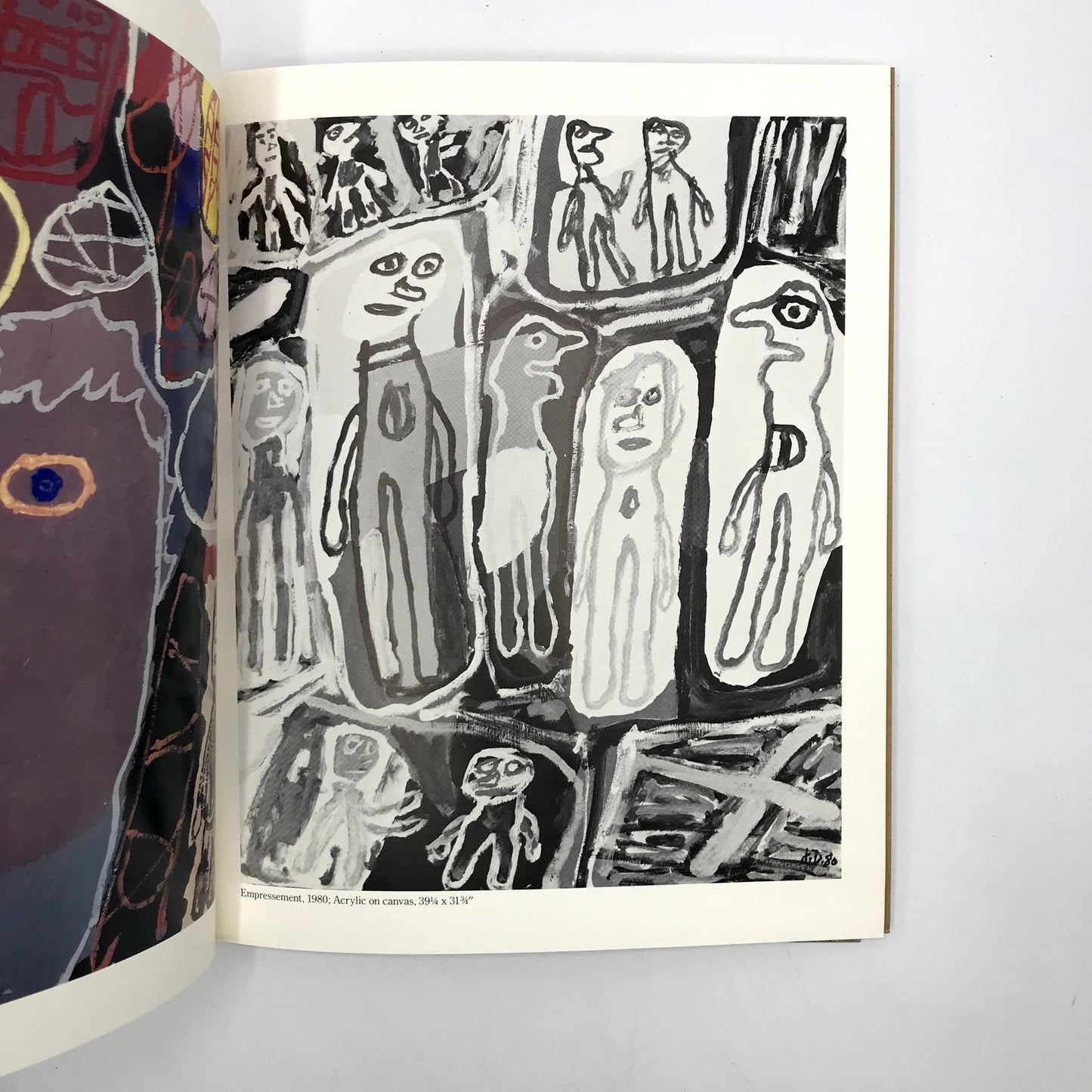 Jean Dubuffet Partitions Psycho-Sites Acrylic Exhibition Catalogue Litho Puzzle