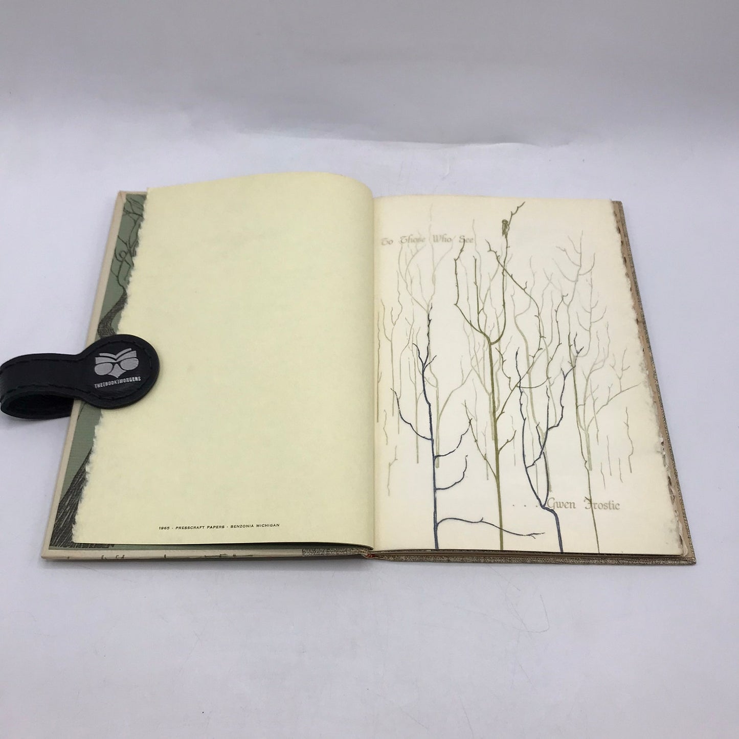 To Those Who See Gwen Frostic Free Verse Poetry Art Prints Winter Spring Nature