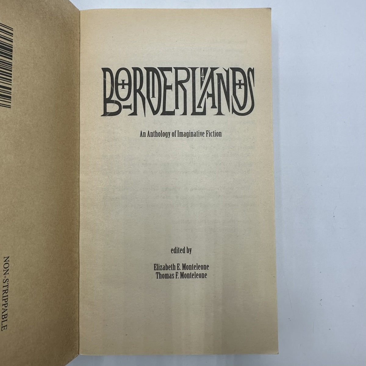 Borderlands 2 & 4 Horror Anthology Set Thomas F. Monteleone White Wolf PB Books
