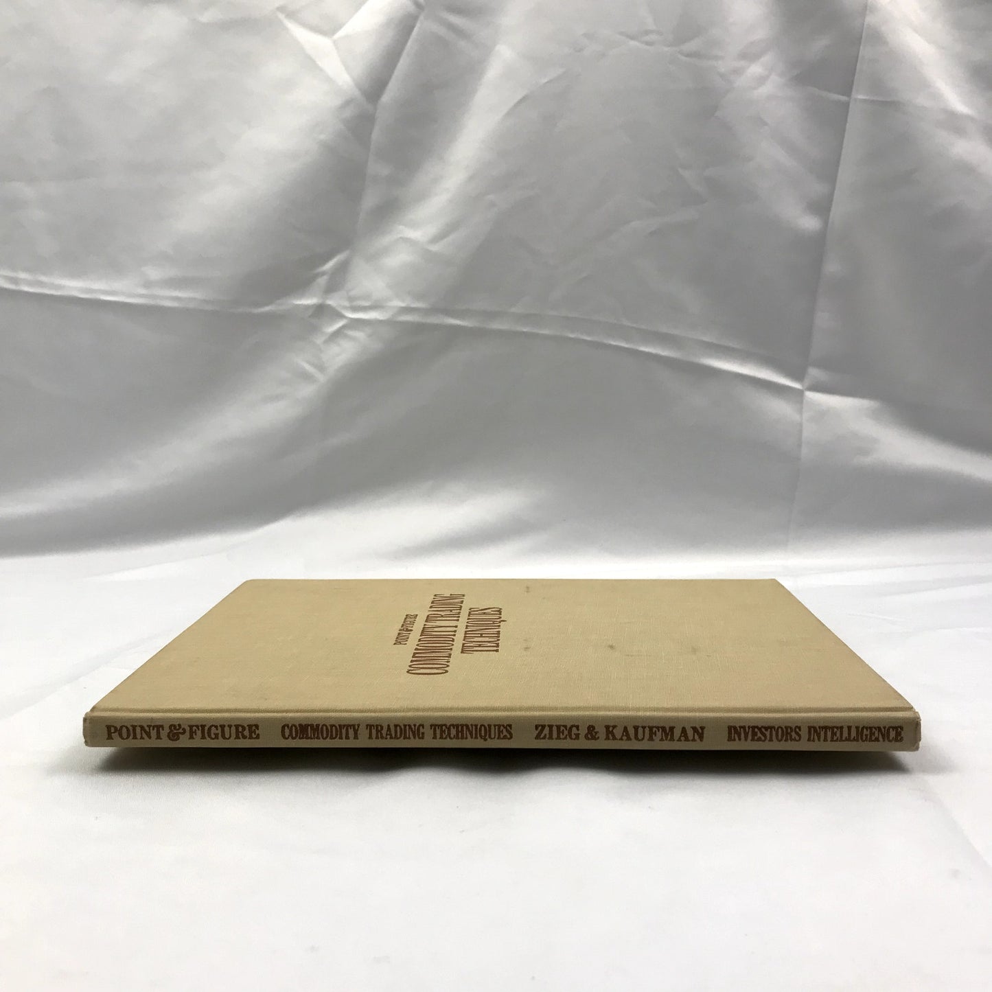 Point & Figure Commodity Trading Techniques Hardcover by Kermit C. Zieg 1975