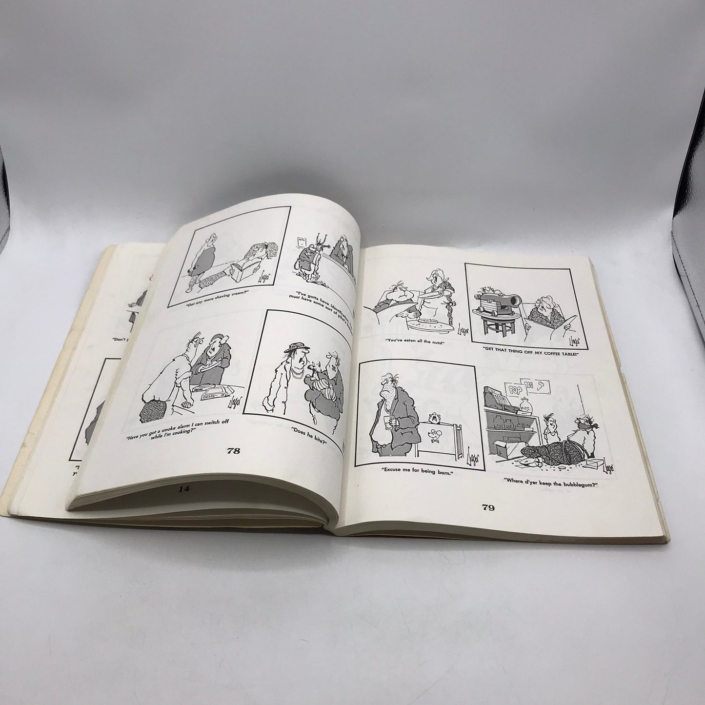 The Second Herman Treasury Jim Unger SIGNED Sunday Comics Humor Comedy Cartoons