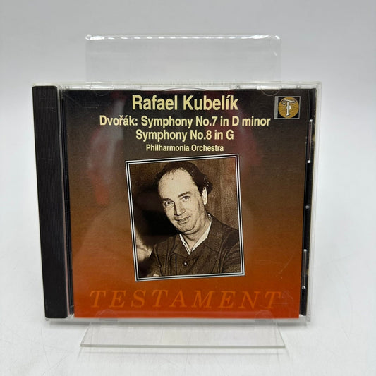 Kubelík Dvořák Symphonies 7 in D & 8 in G CD 1996 Classical Testament SBT 1079