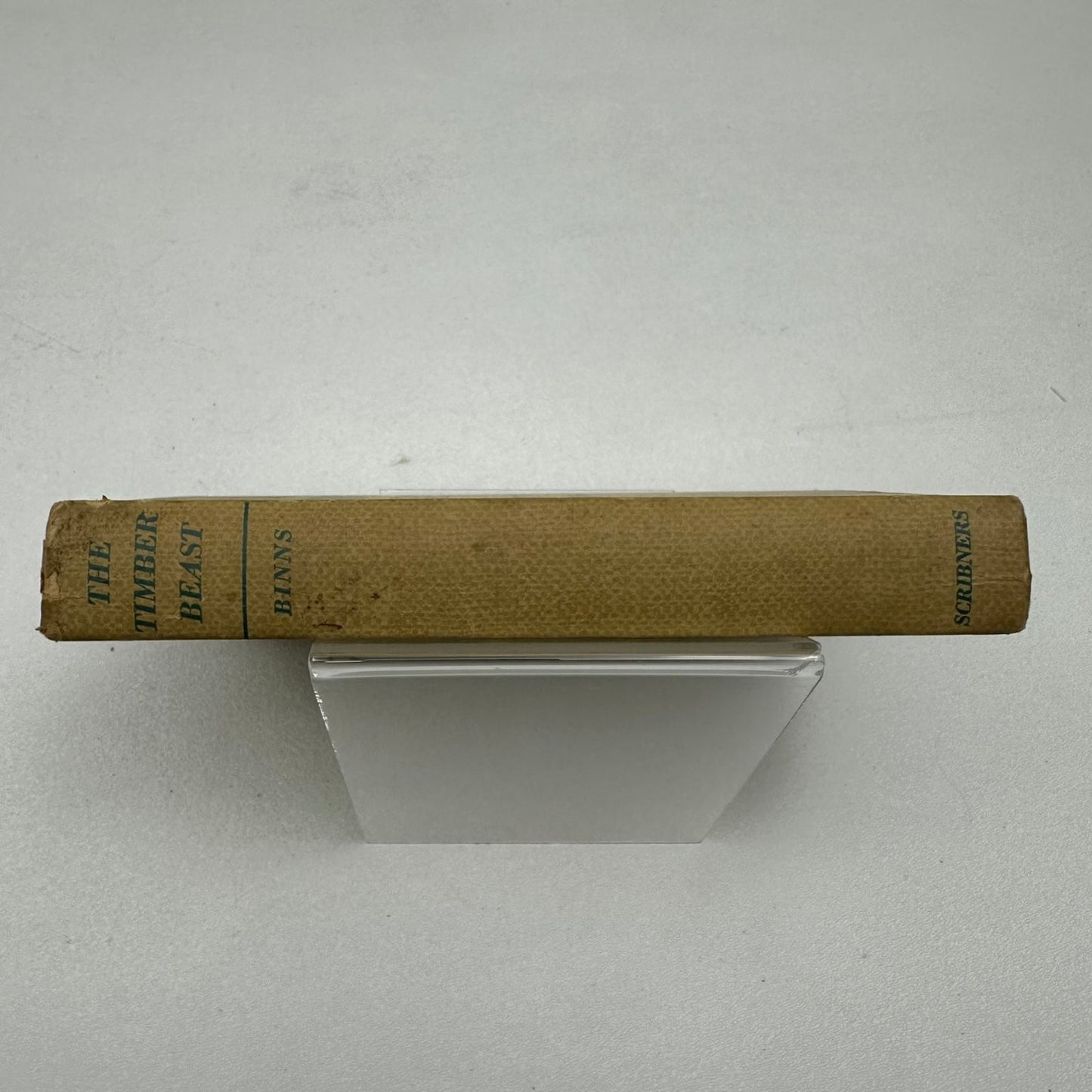 The Timber Beast Archie Binns 1944 First Edition Novel Scribner's