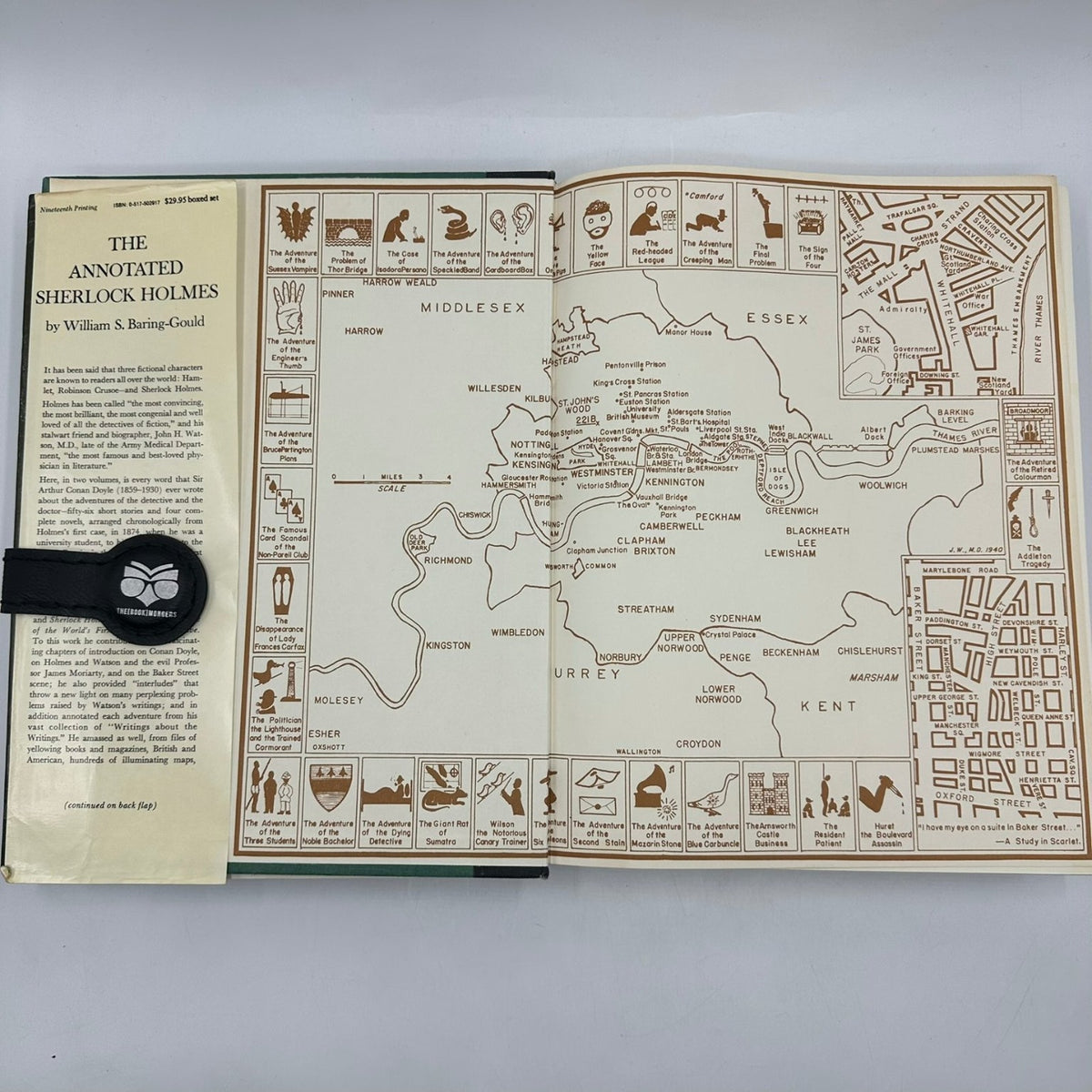 The Annotated Sherlock Holmes Sir Arthur Conan Doyle Vol 1 & 2 1967 Clarkson