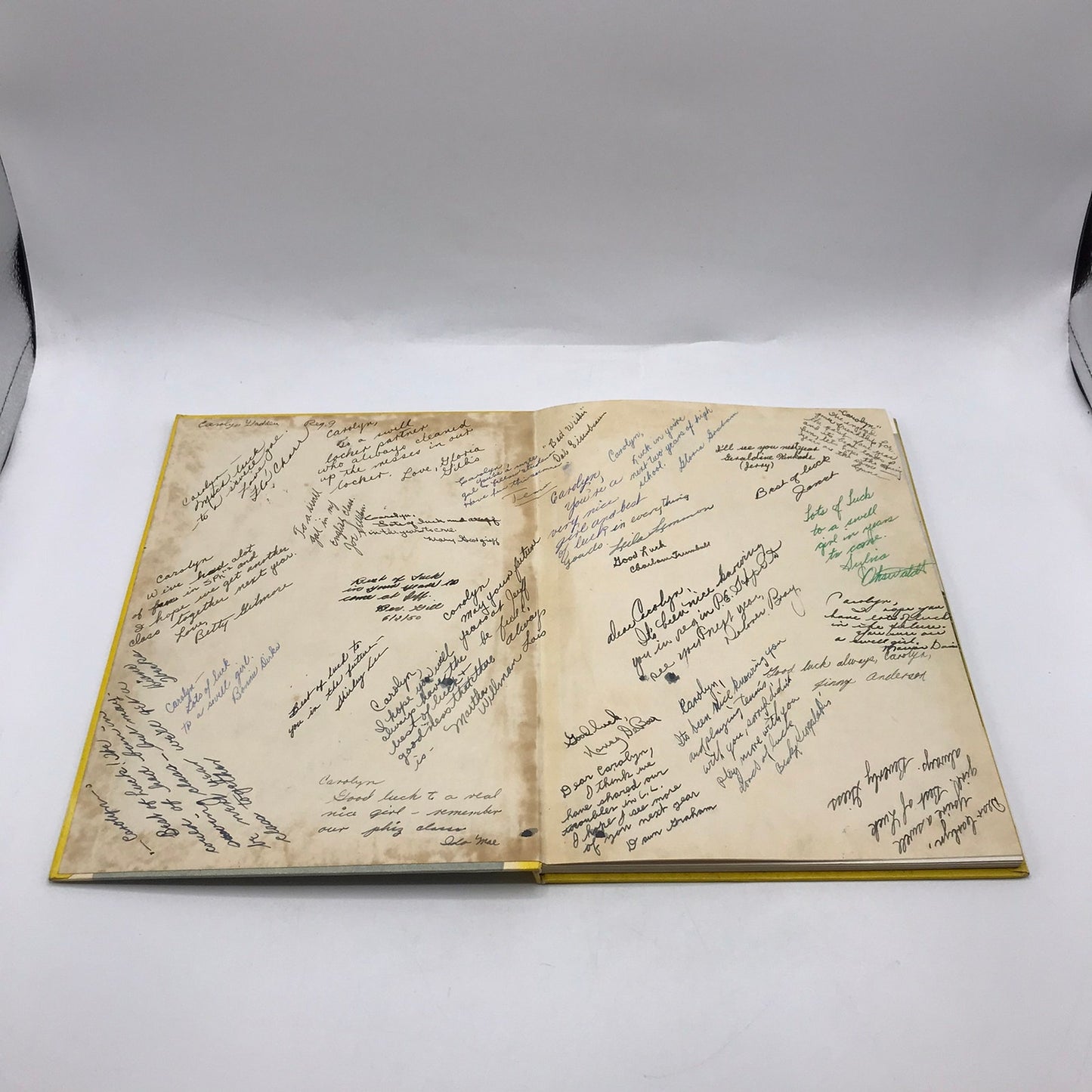 Spectrum Class of 1950 Jefferson High School Yearbook Portland Oregon Genealogy