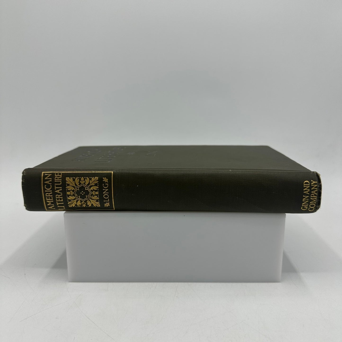 American Literature by William Joseph Long 1913 Literary History National Spirit